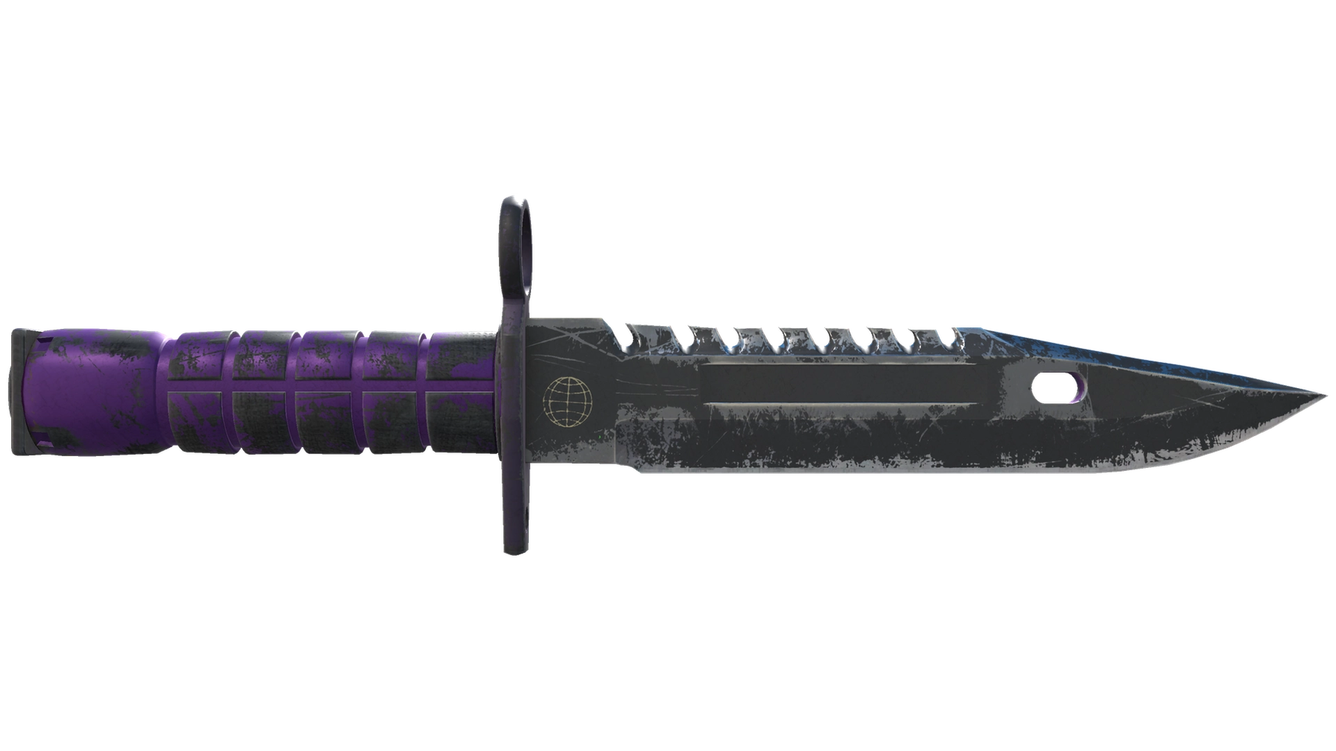 ★ M9 Bayonet | Ultraviolet (Well-Worn)