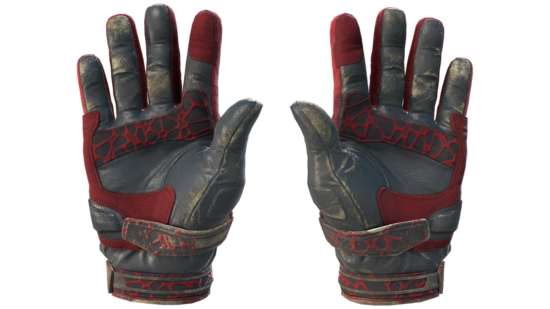 ★ Moto Gloves | Blood Pressure (Battle-Scarred)