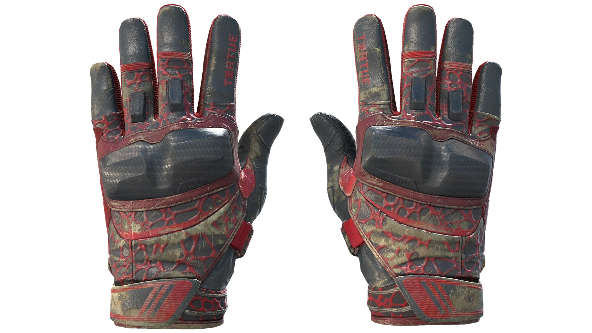 ★ Moto Gloves | Blood Pressure (Battle-Scarred)