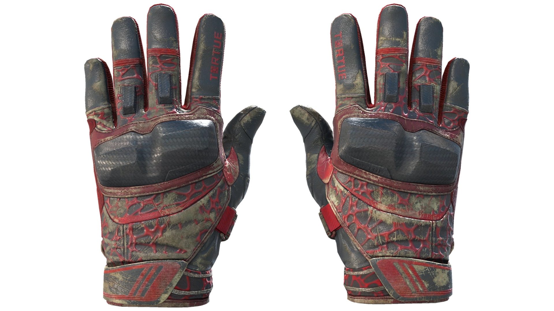 ★ Moto Gloves | Blood Pressure (Battle-Scarred)