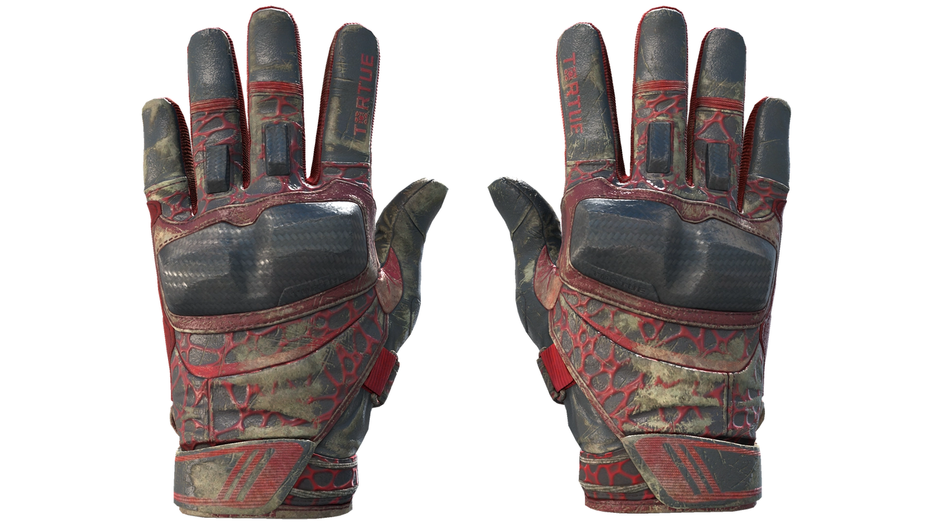 ★ Moto Gloves | Blood Pressure (Battle-Scarred)