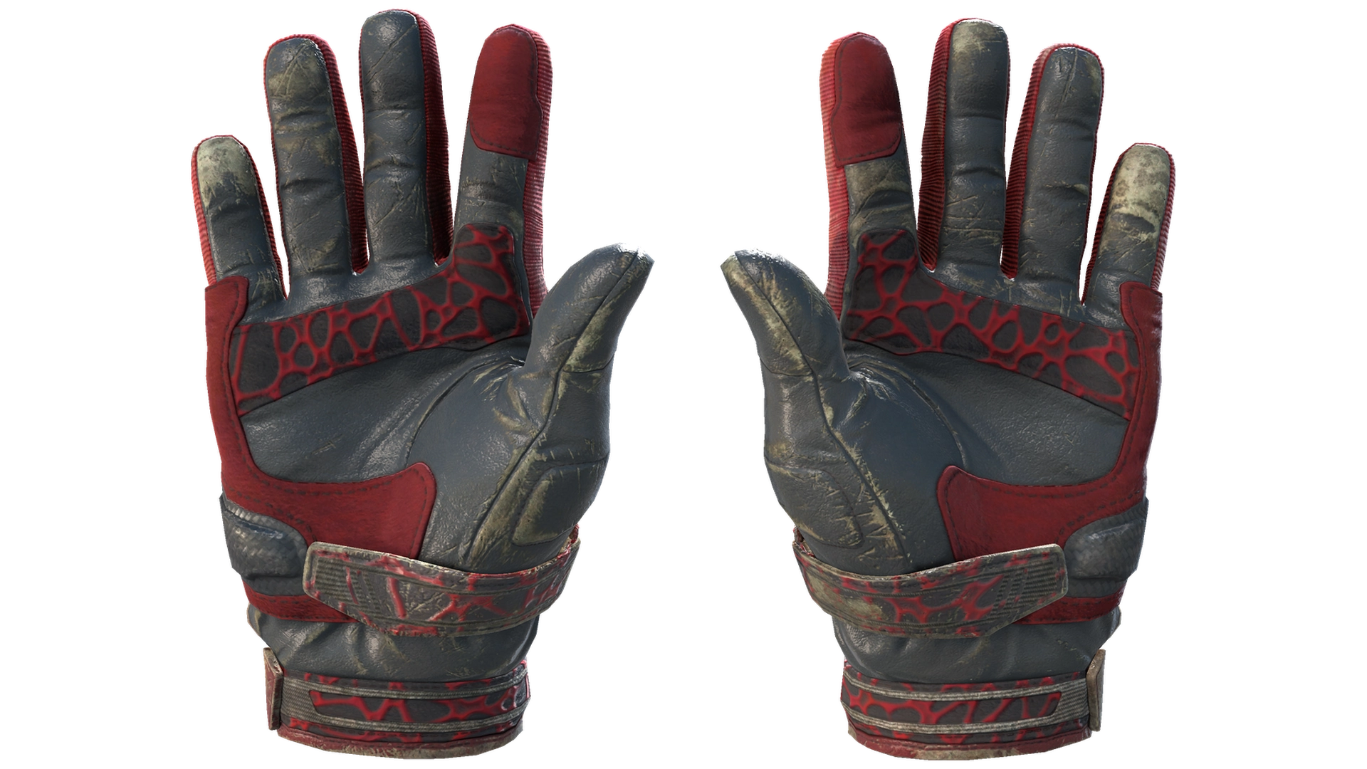 ★ Moto Gloves | Blood Pressure (Battle-Scarred)
