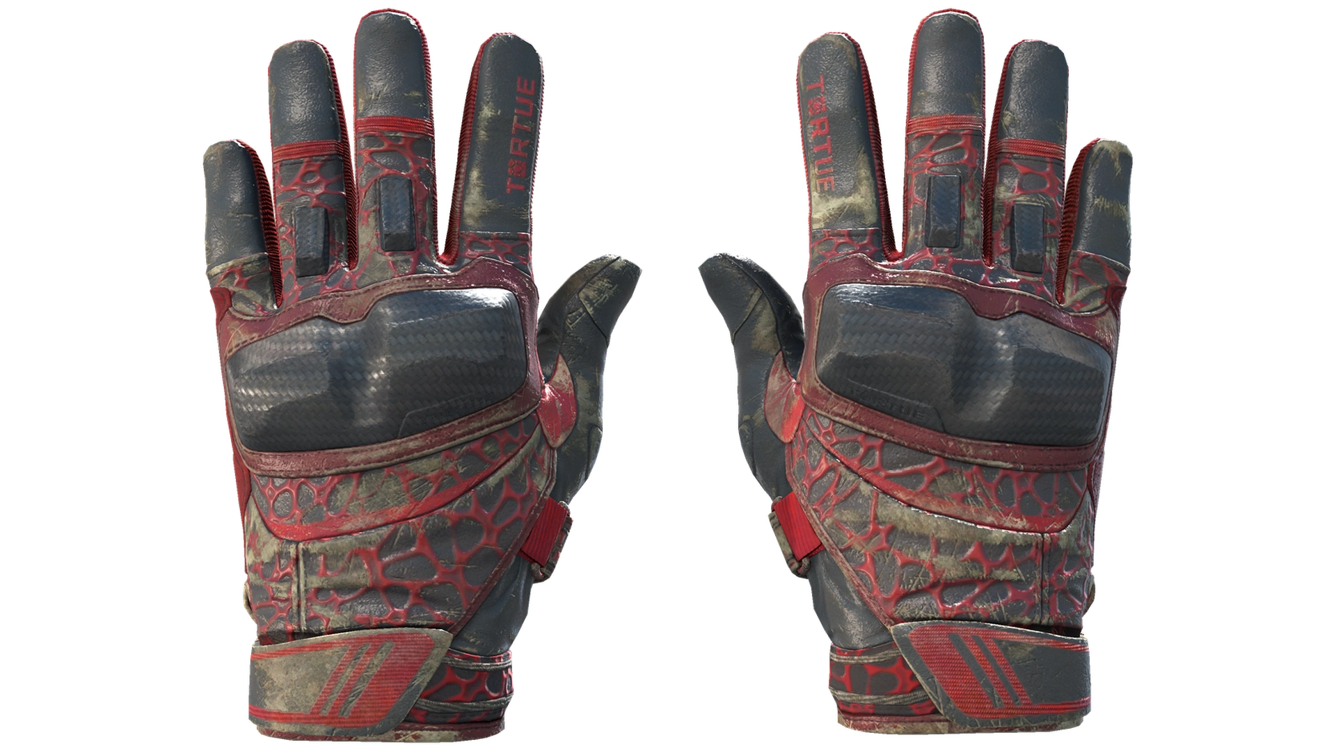 ★ Moto Gloves | Blood Pressure (Battle-Scarred)