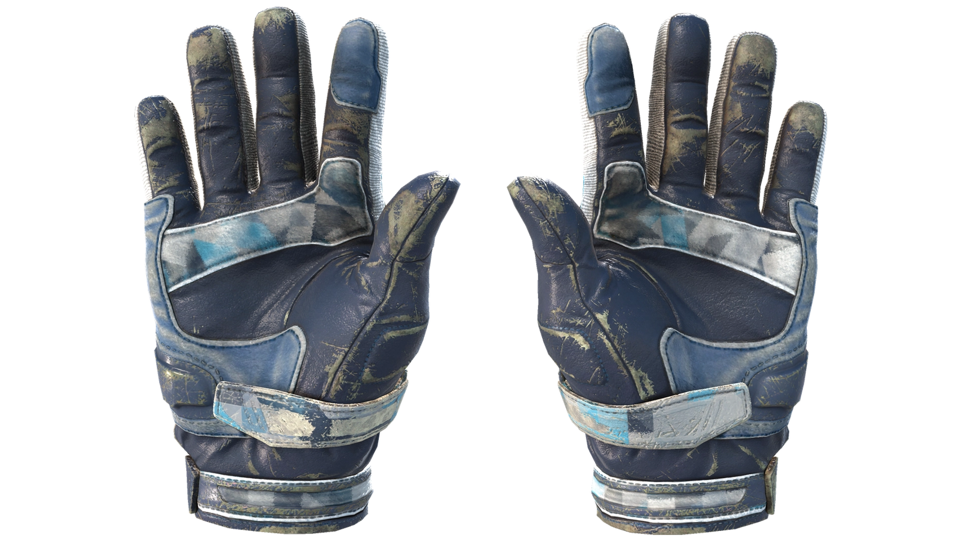 ★ Moto Gloves | Cool Mint (Battle-Scarred)