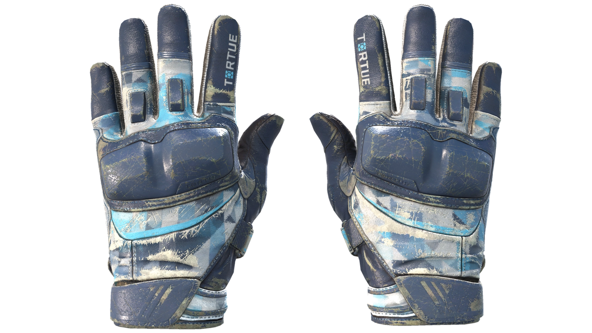 ★ Moto Gloves | Cool Mint (Battle-Scarred)
