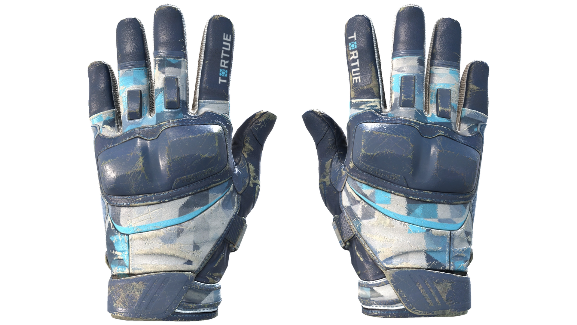 ★ Moto Gloves | Cool Mint (Battle-Scarred)