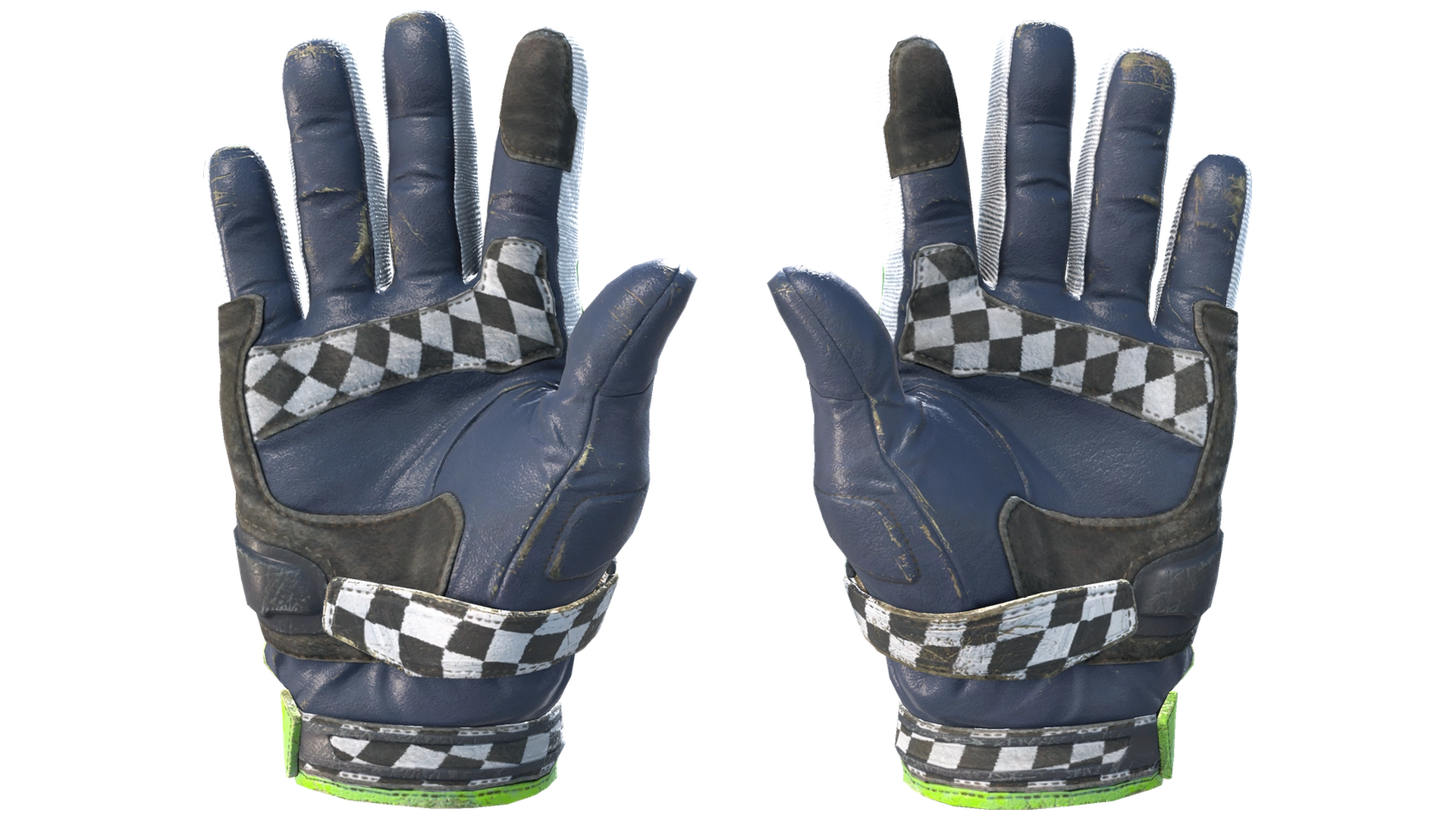 ★ Moto Gloves | Finish Line (Well-Worn)