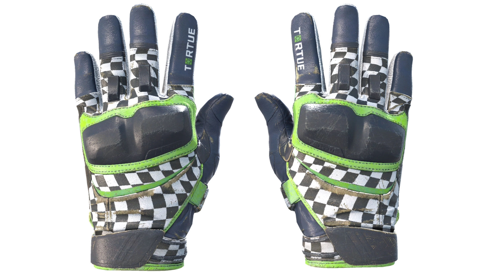 ★ Moto Gloves | Finish Line (Well-Worn)