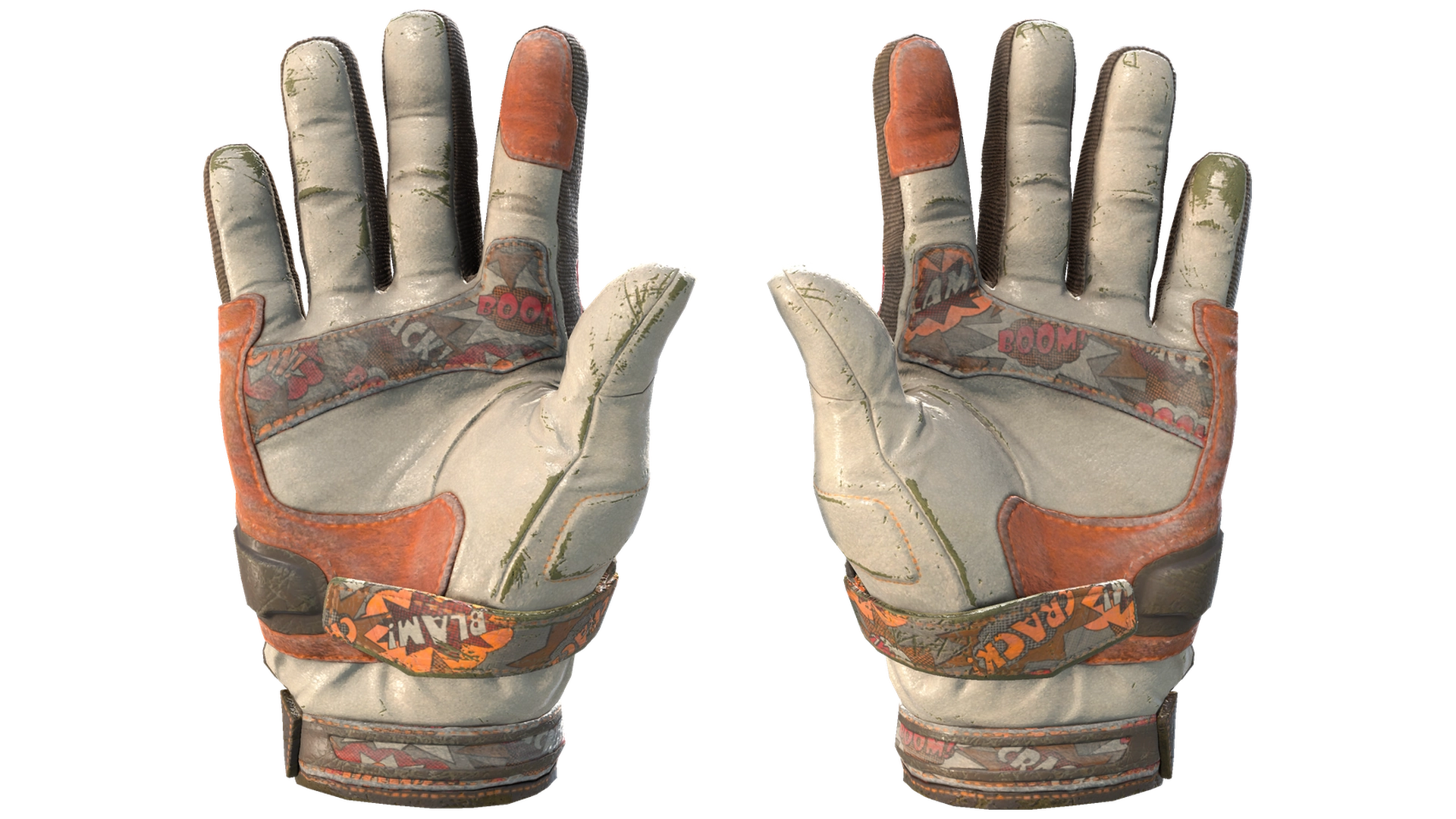 ★ Moto Gloves | POW! (Well-Worn)
