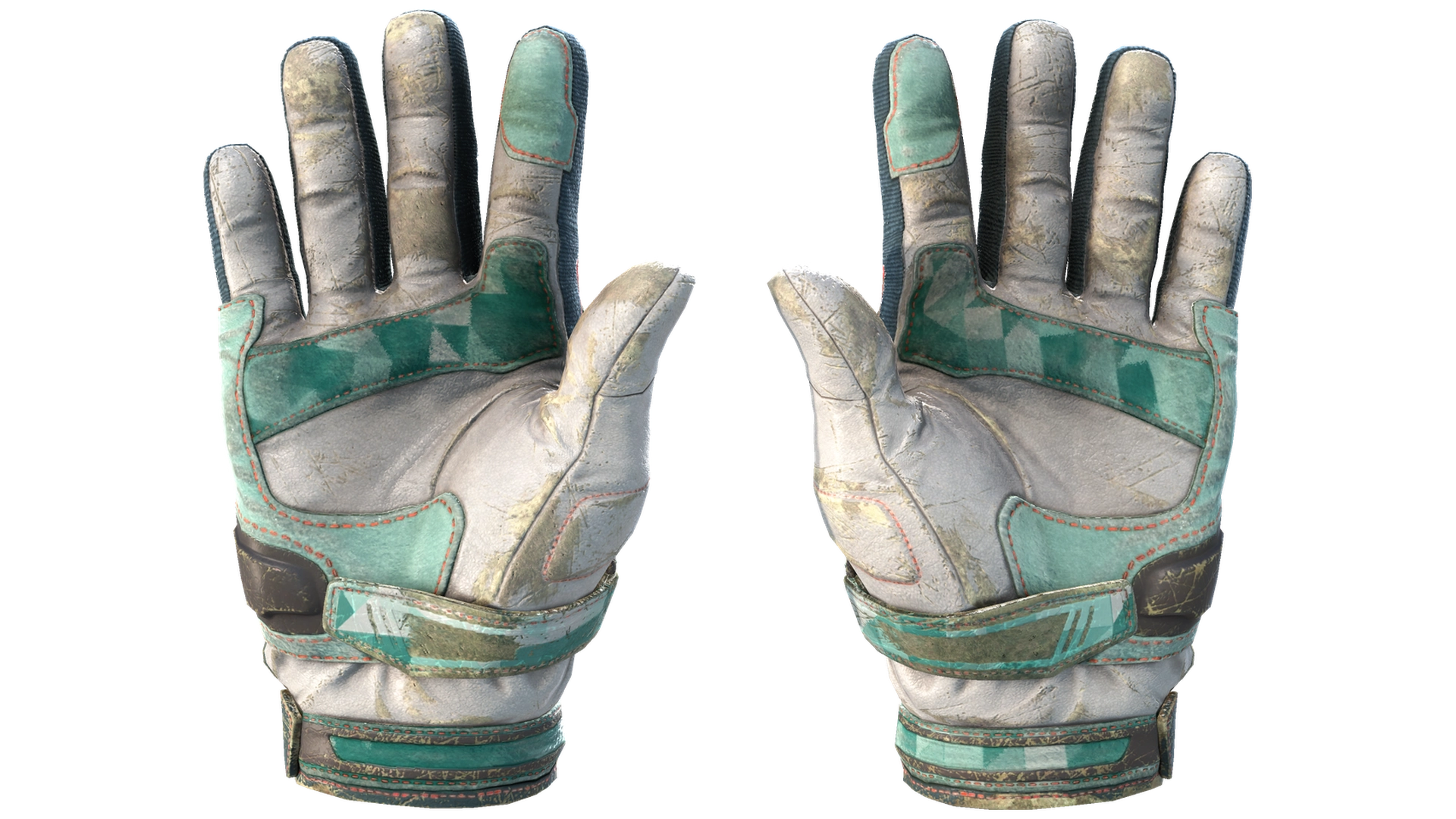 ★ Moto Gloves | Spearmint (Battle-Scarred)