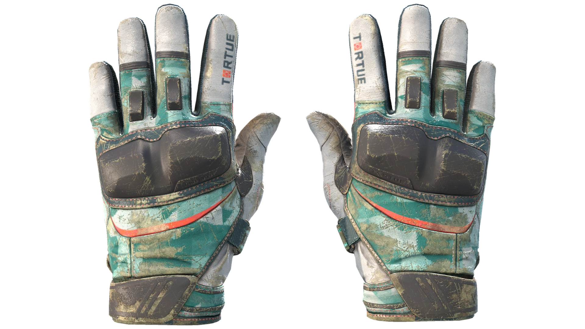 ★ Moto Gloves | Spearmint (Battle-Scarred)