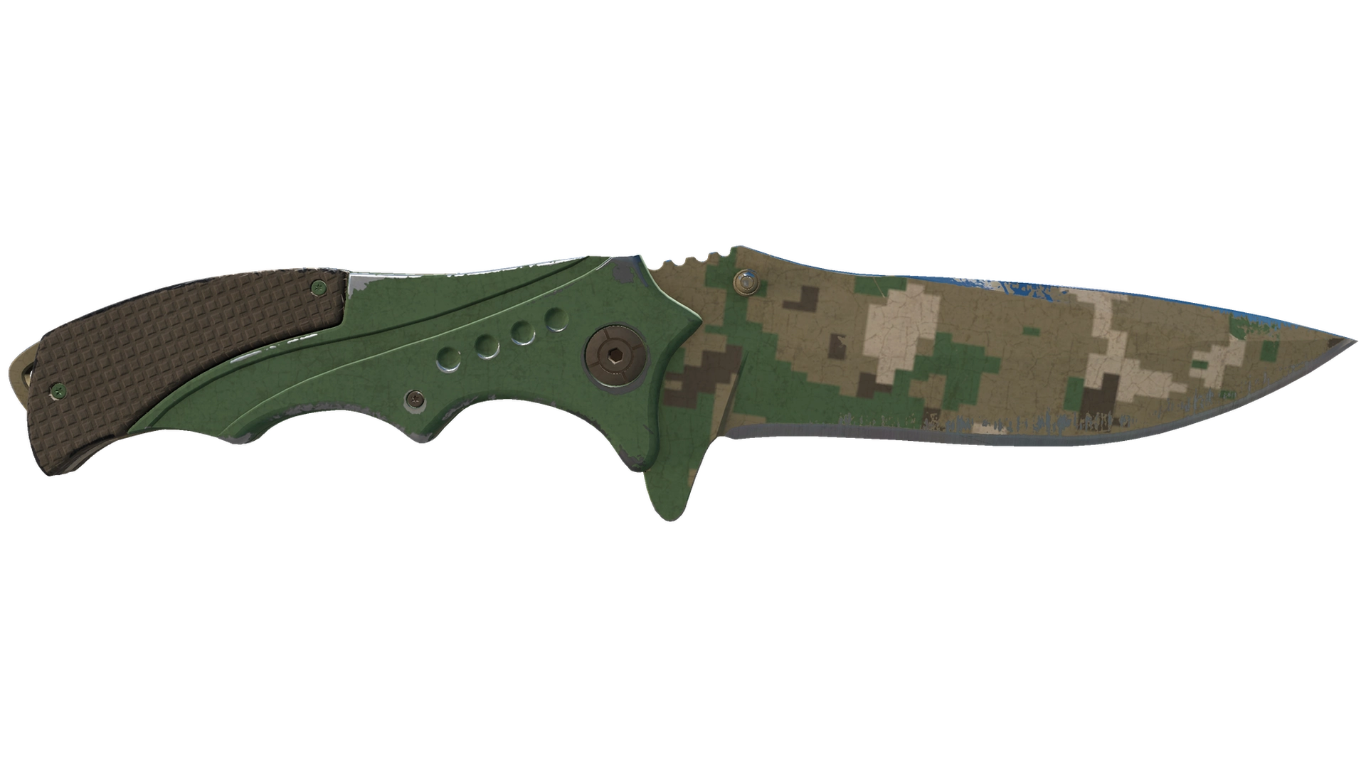 ★ Nomad Knife | Forest DDPAT (Battle-Scarred)