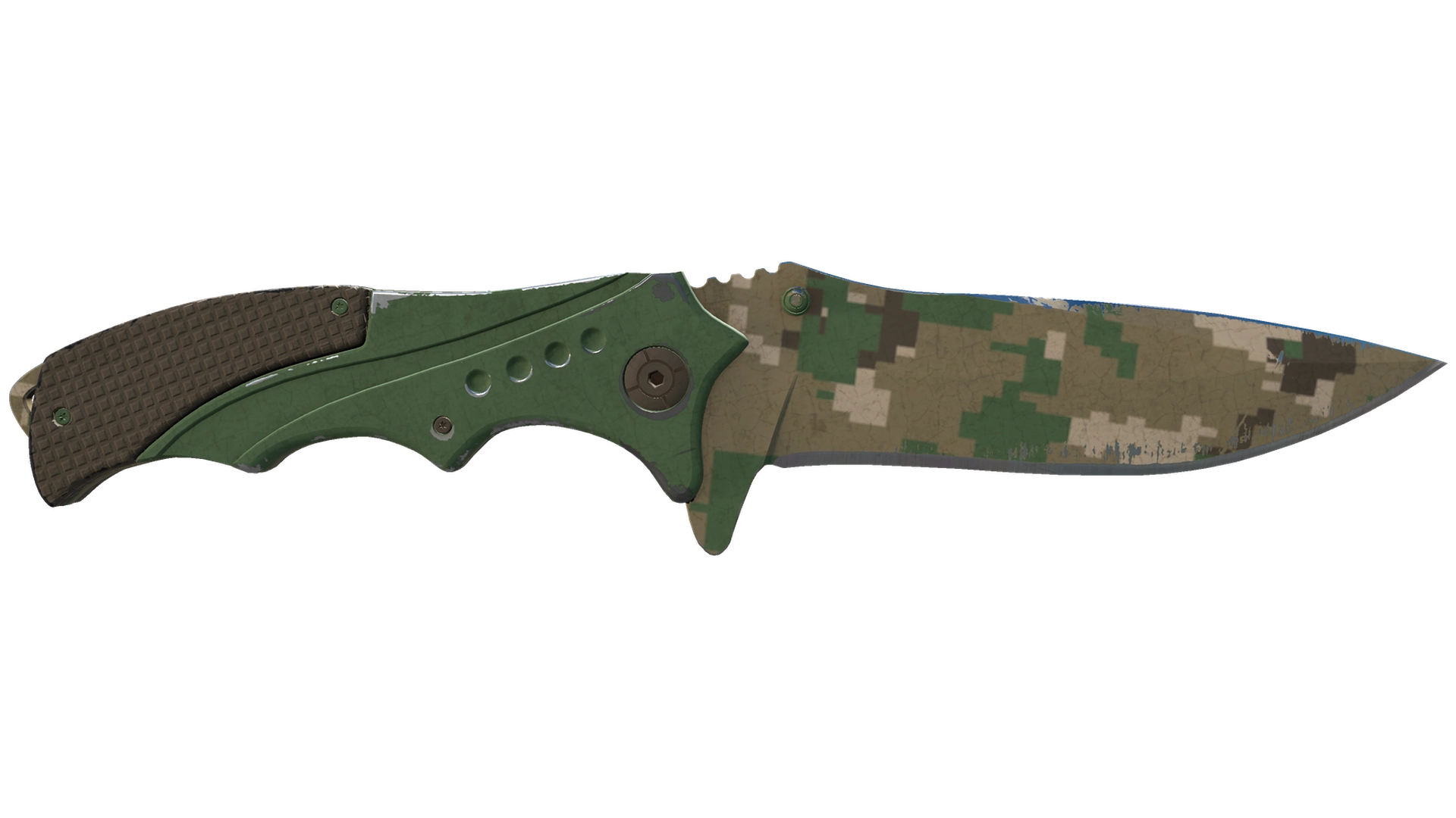 ★ Nomad Knife | Forest DDPAT (Well-Worn)