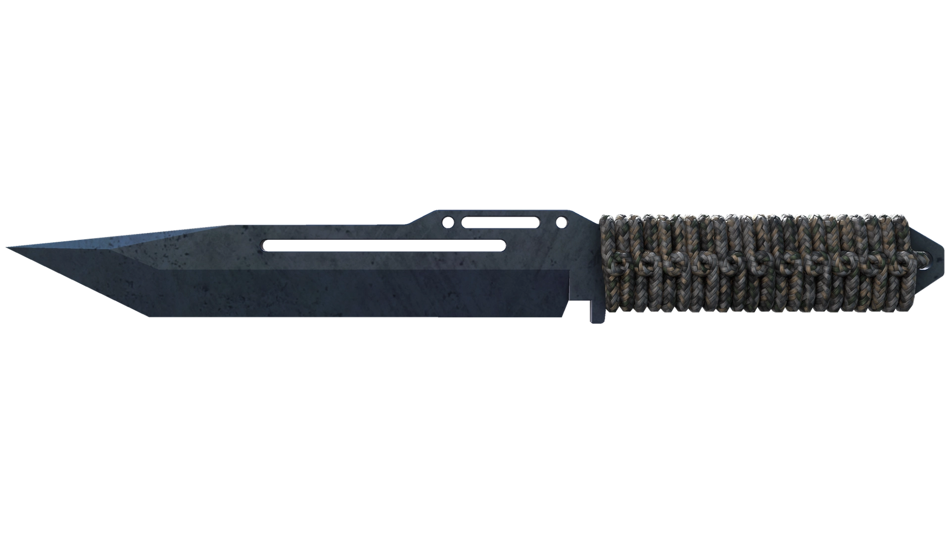 ★ Paracord Knife | Blue Steel (Field-Tested)