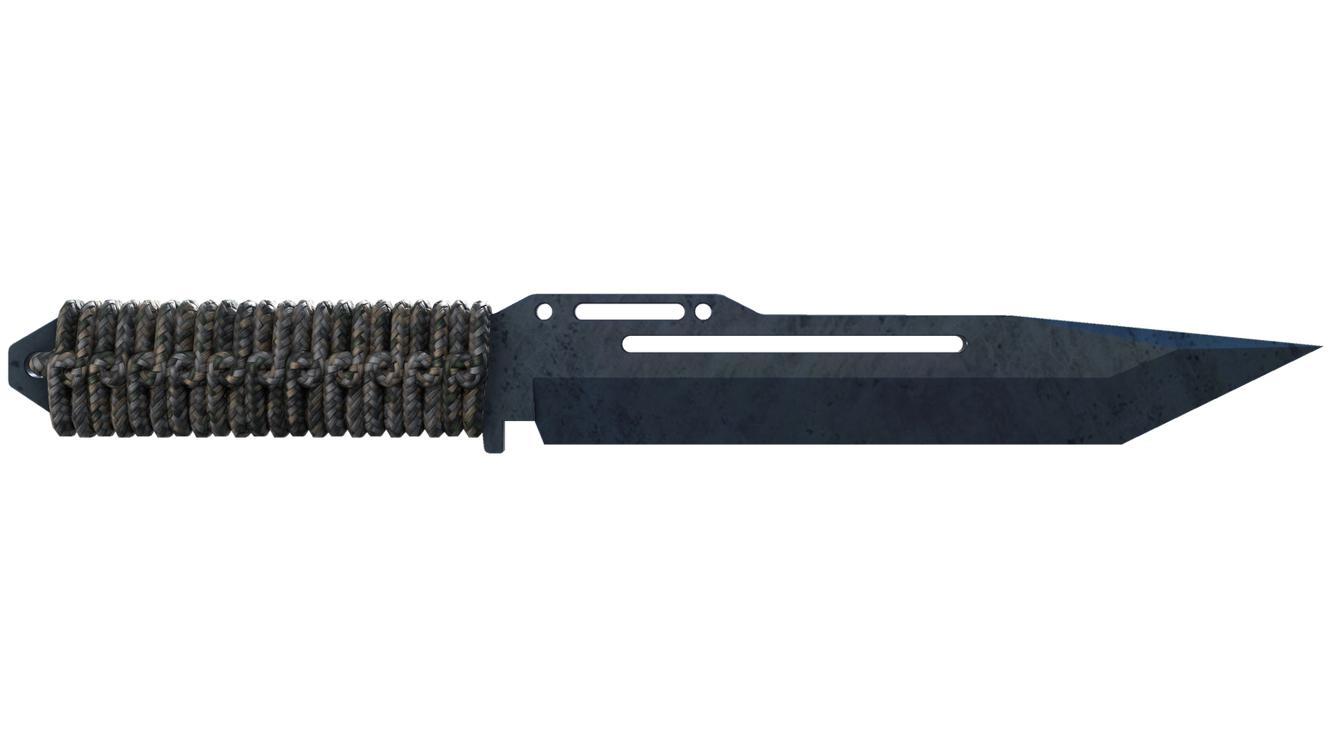 ★ Paracord Knife | Blue Steel (Field-Tested)