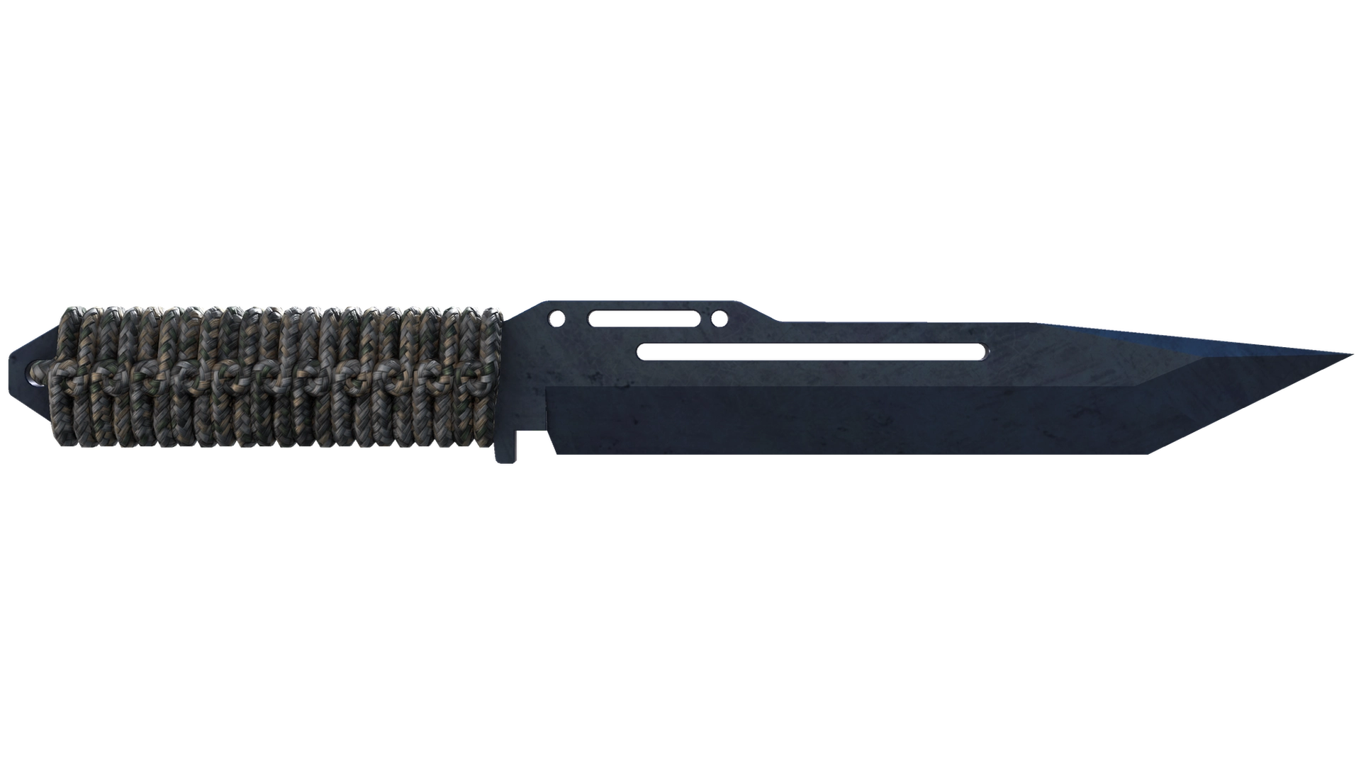 ★ Paracord Knife | Blue Steel (Well-Worn)