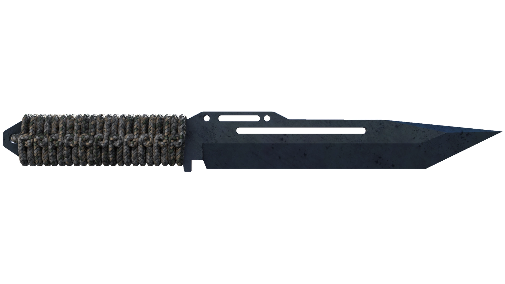 ★ Paracord Knife | Blue Steel (Well-Worn)