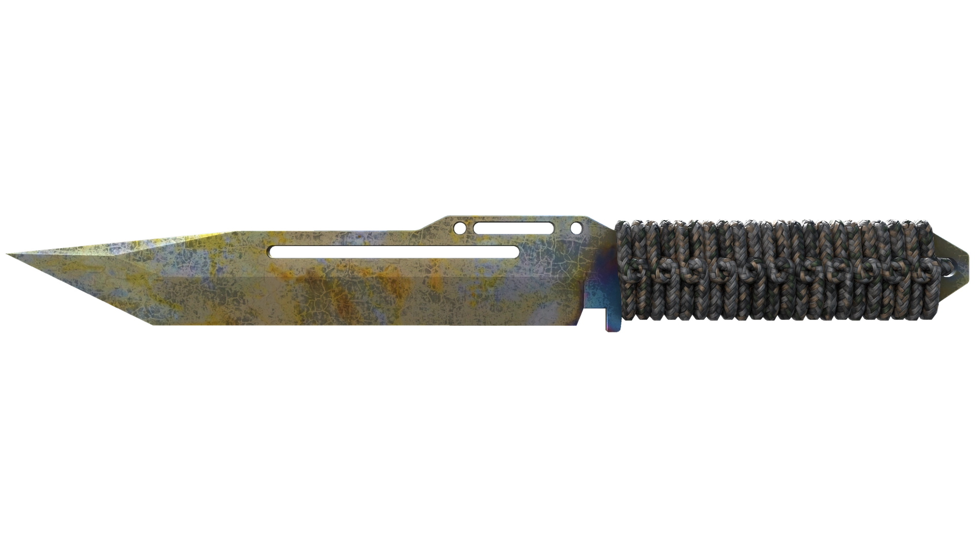 ★ Paracord Knife | Case Hardened (Battle-Scarred)