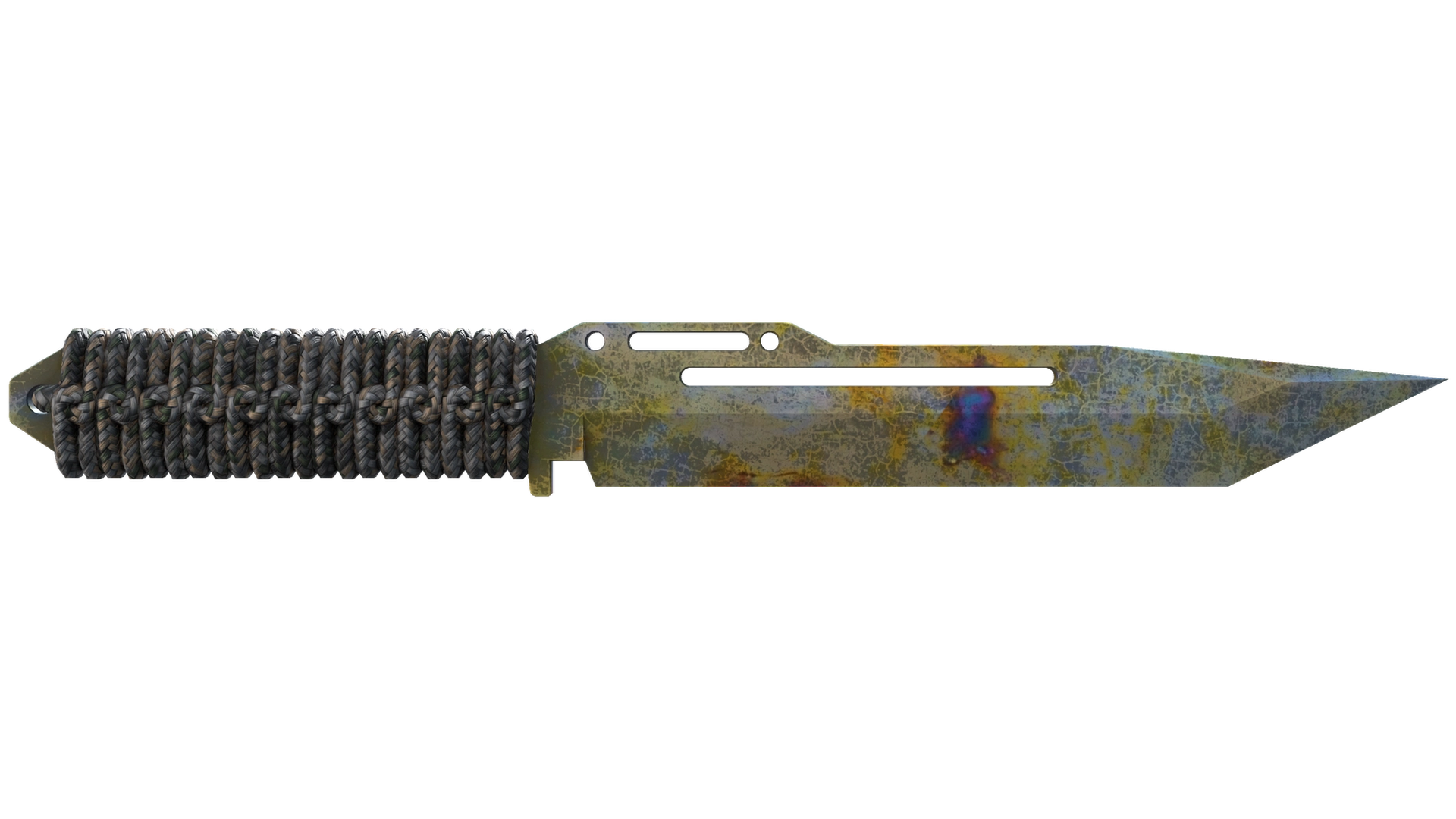 ★ Paracord Knife | Case Hardened (Battle-Scarred)