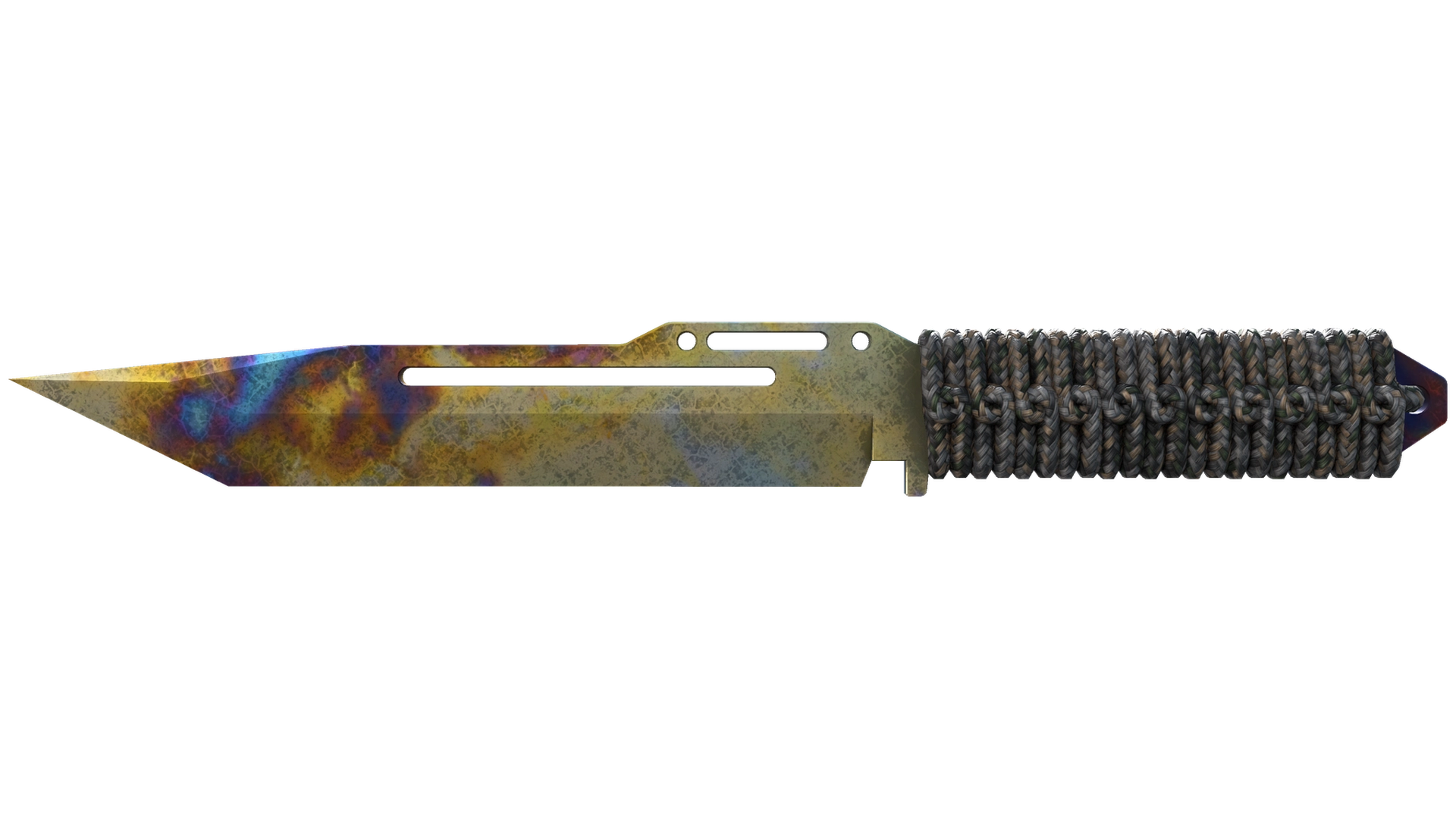 ★ Paracord Knife | Case Hardened (Battle-Scarred)