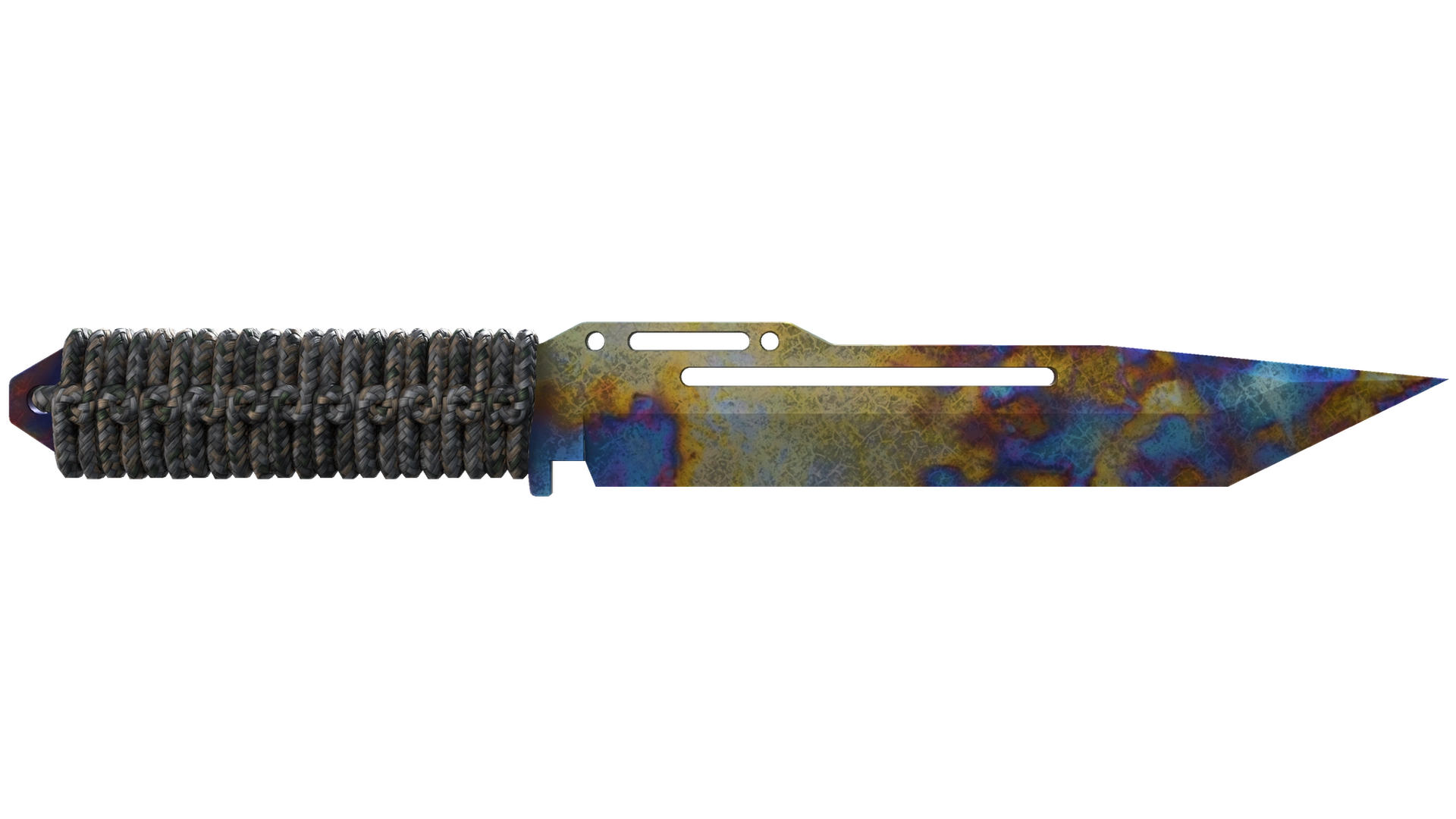 ★ Paracord Knife | Case Hardened (Battle-Scarred)