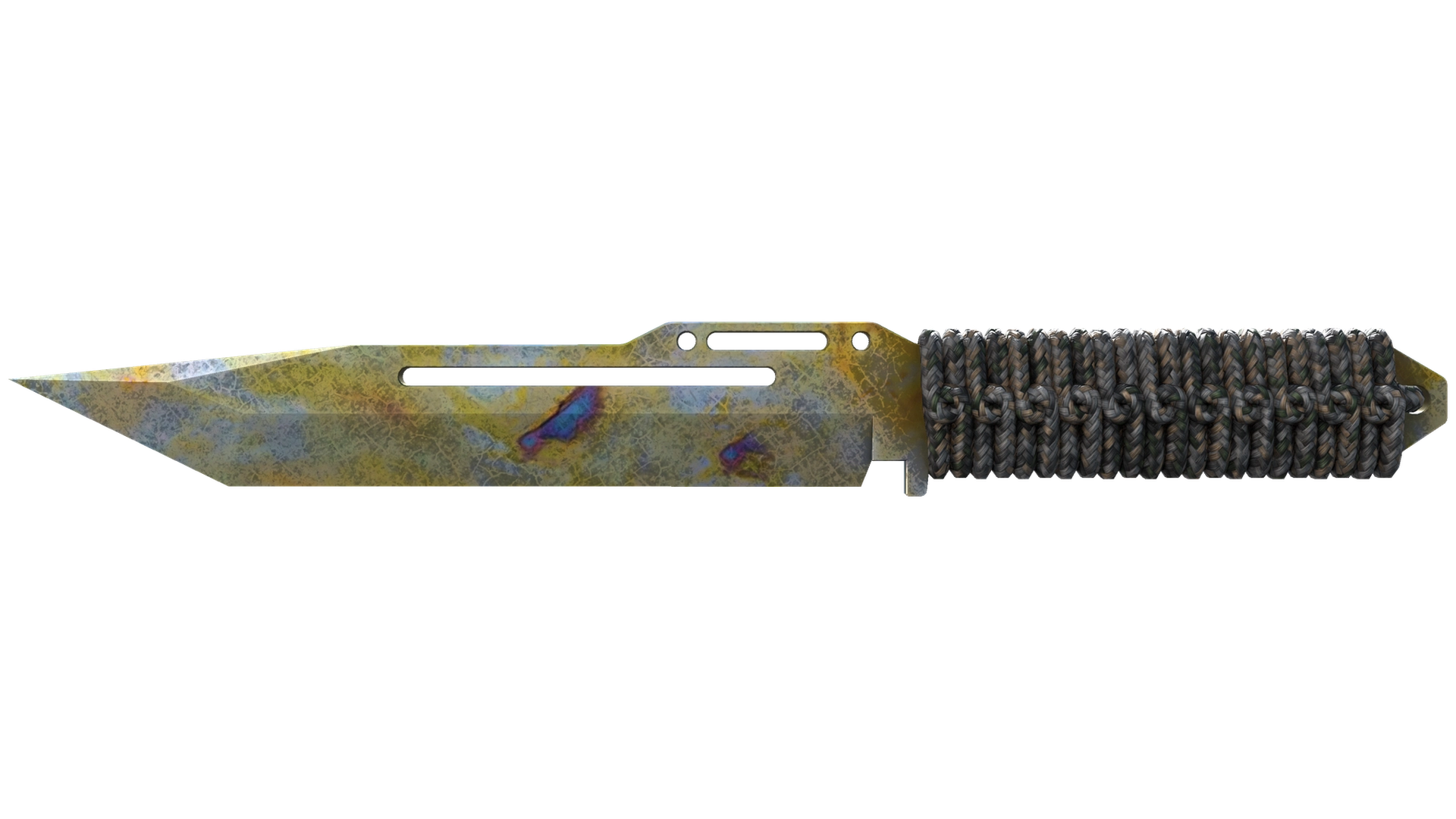 ★ Paracord Knife | Case Hardened (Battle-Scarred)