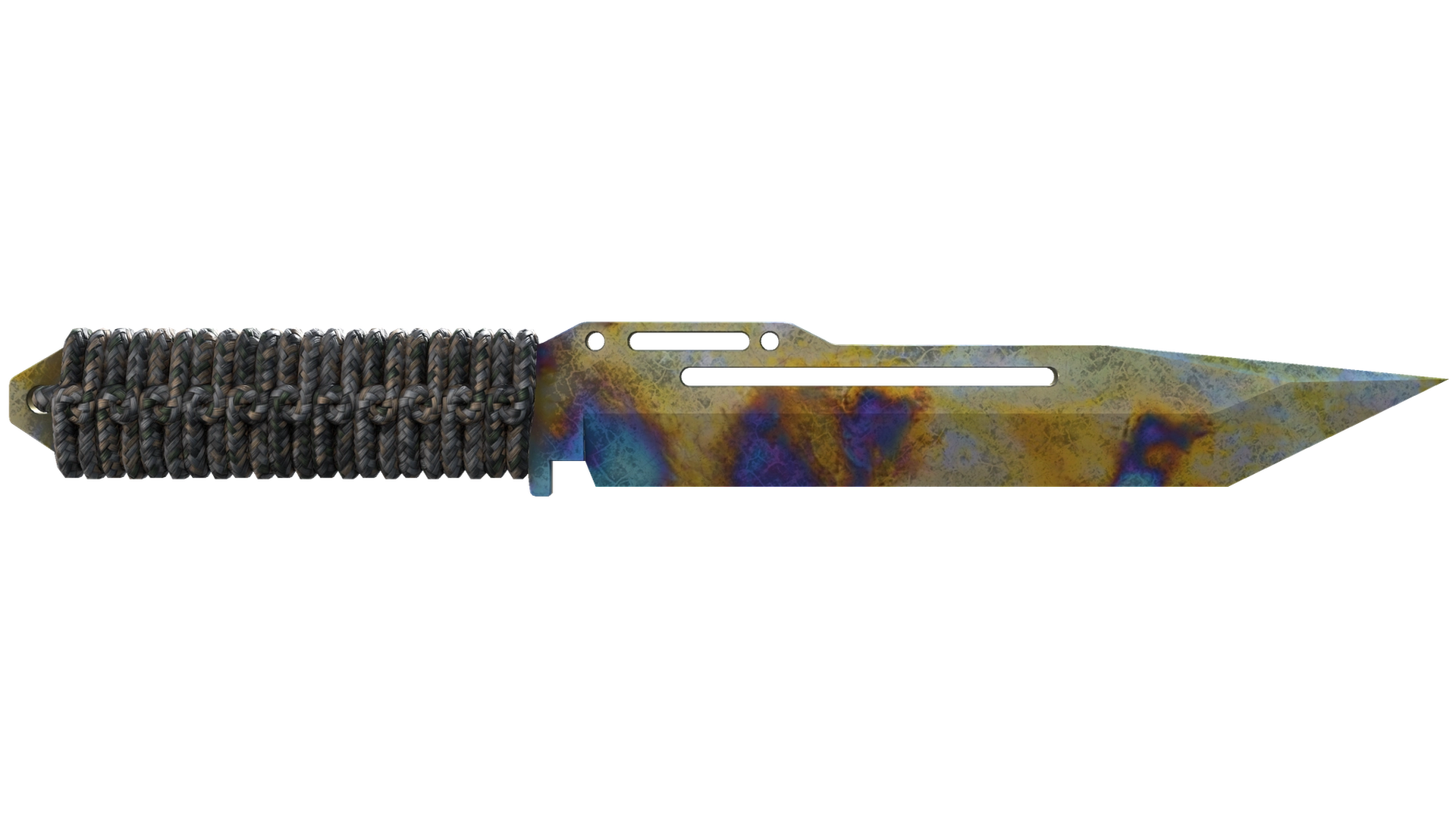★ Paracord Knife | Case Hardened (Battle-Scarred)