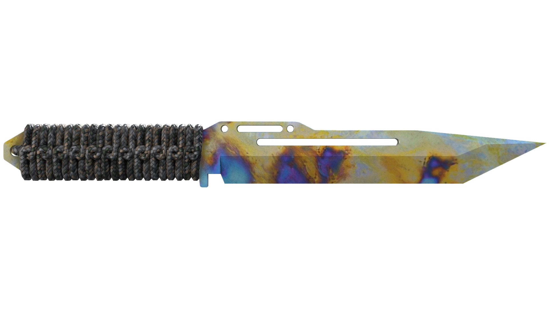 ★ Paracord Knife | Case Hardened (Minimal Wear)