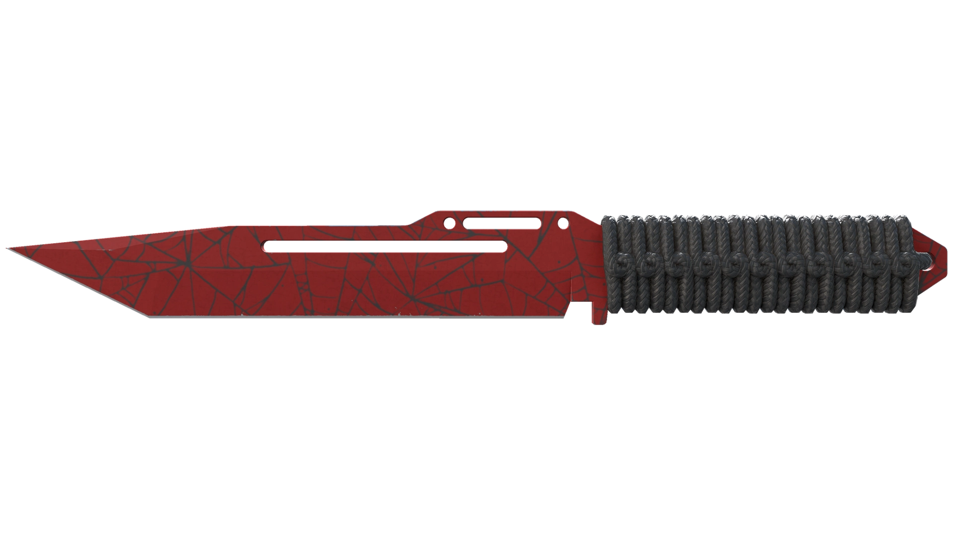 ★ Paracord Knife | Crimson Web (Minimal Wear)