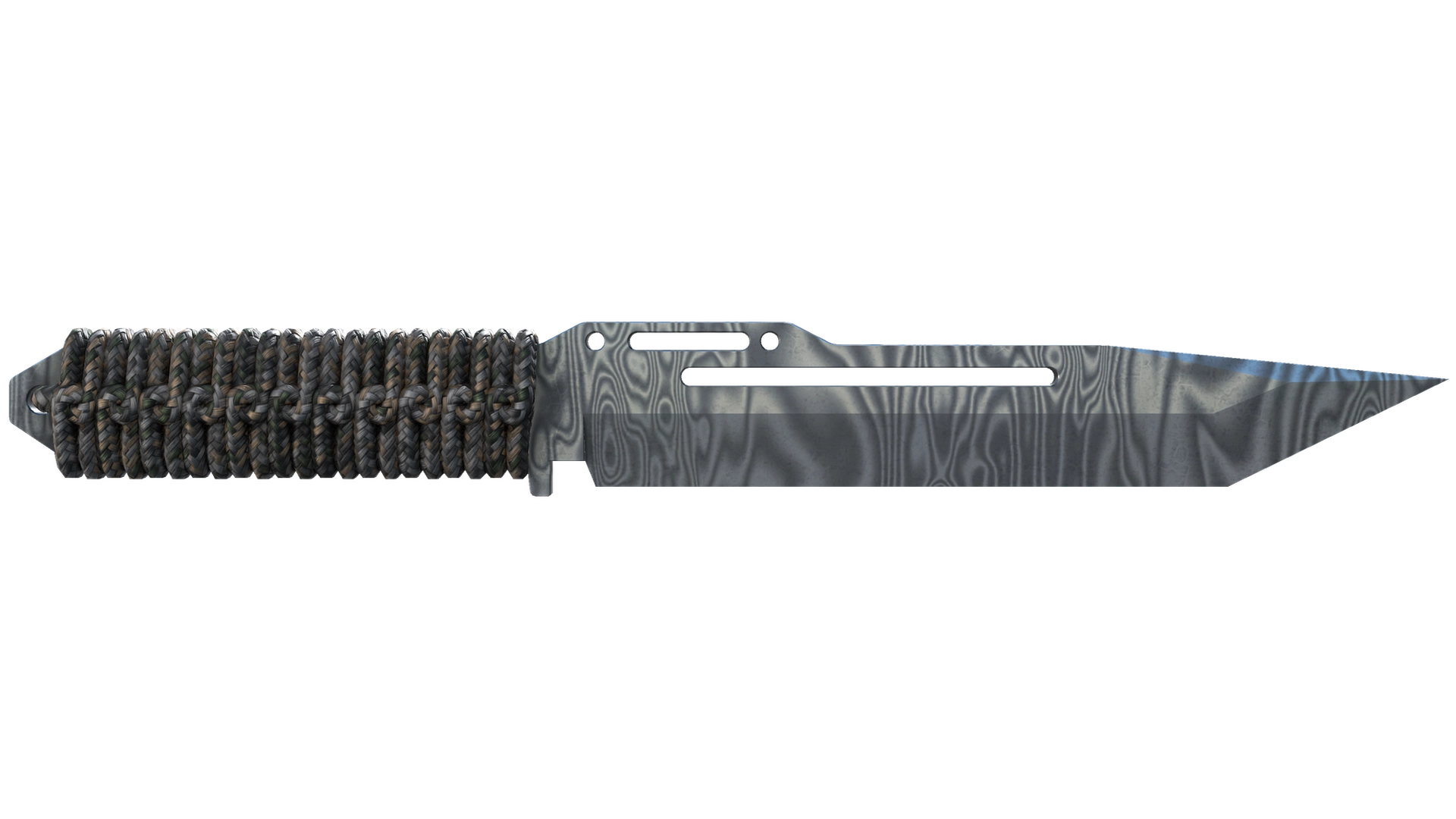 ★ Paracord Knife | Damascus Steel (Field-Tested)