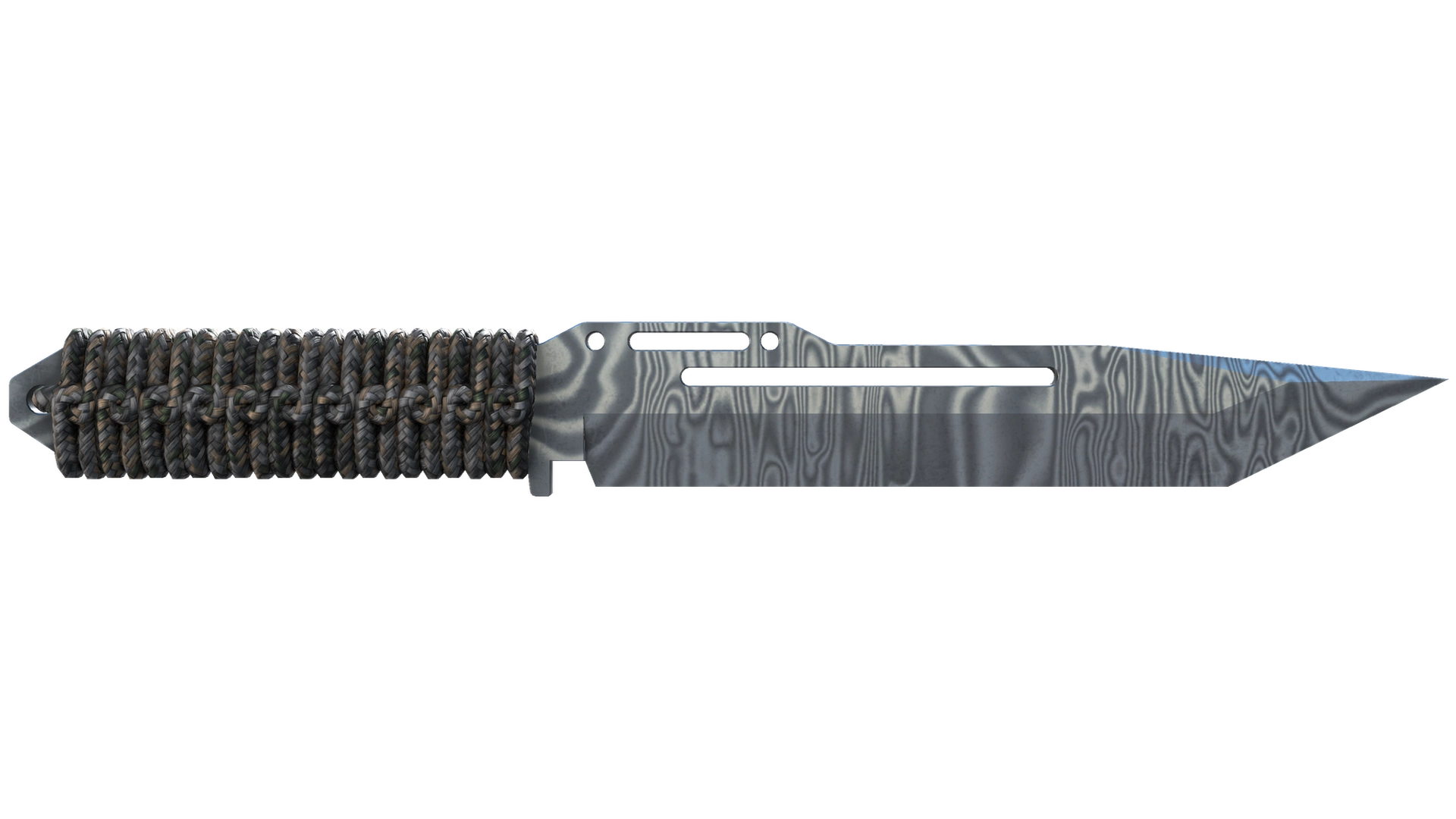 ★ Paracord Knife | Damascus Steel (Minimal Wear)