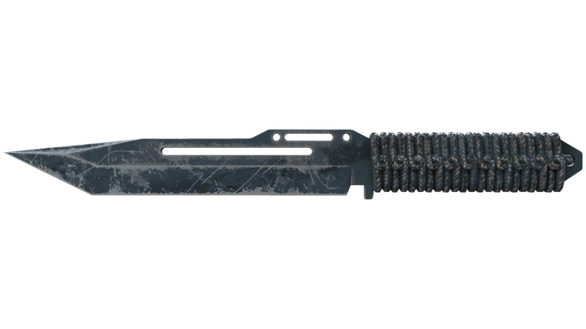★ Paracord Knife | Night Stripe (Battle-Scarred)