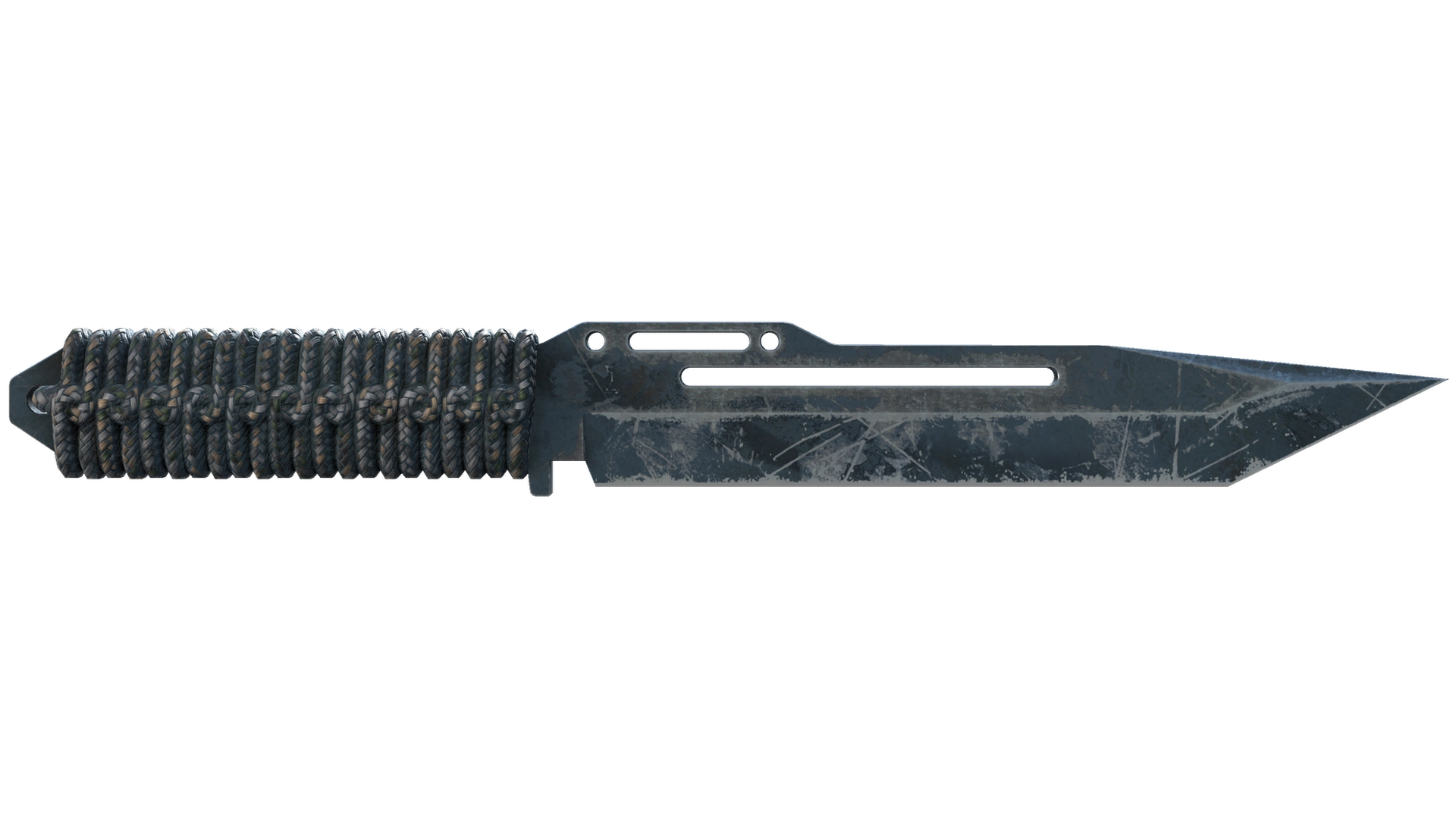 ★ Paracord Knife | Night Stripe (Battle-Scarred)