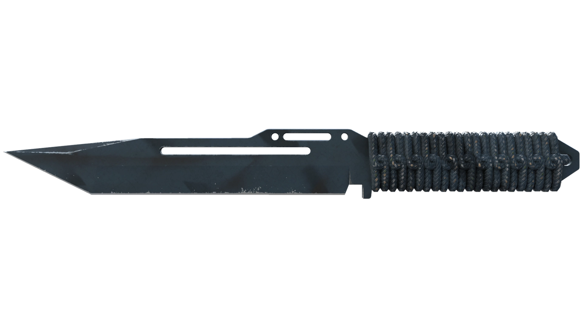 ★ Paracord Knife | Night Stripe (Field-Tested)