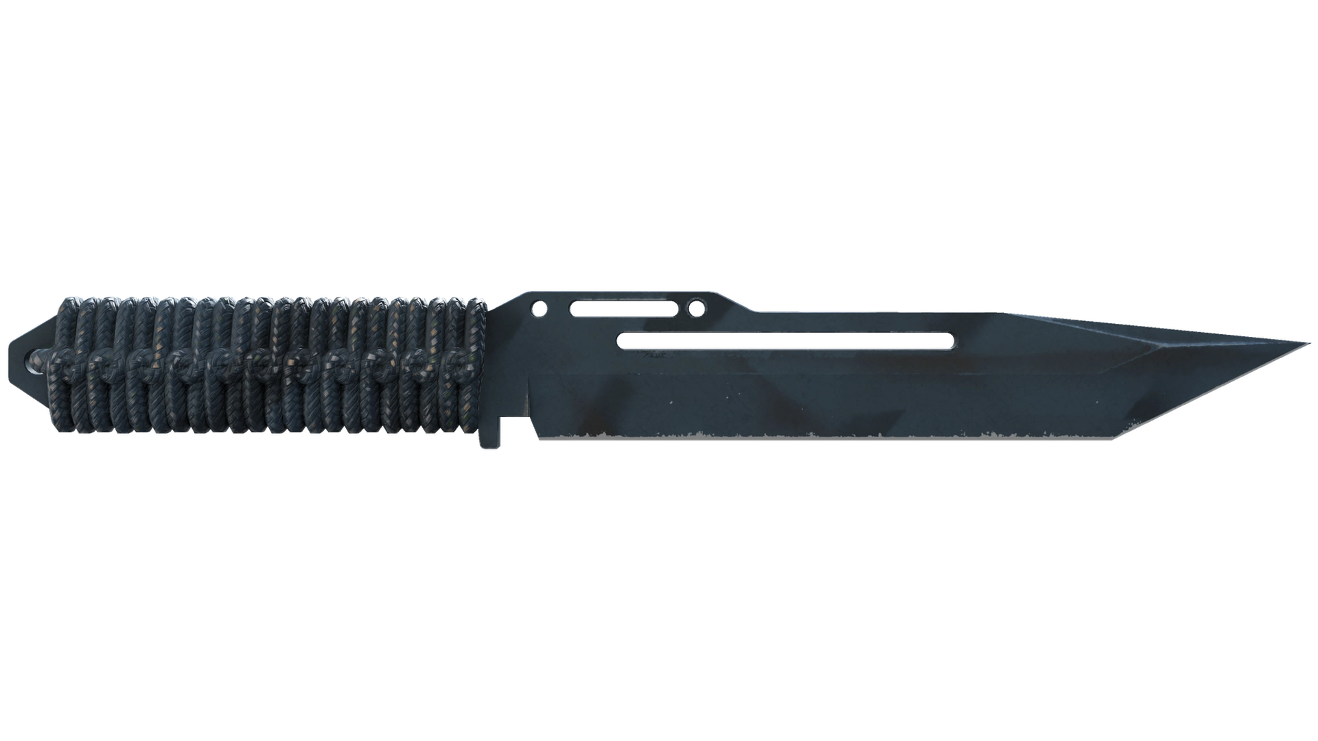 ★ Paracord Knife | Night Stripe (Field-Tested)