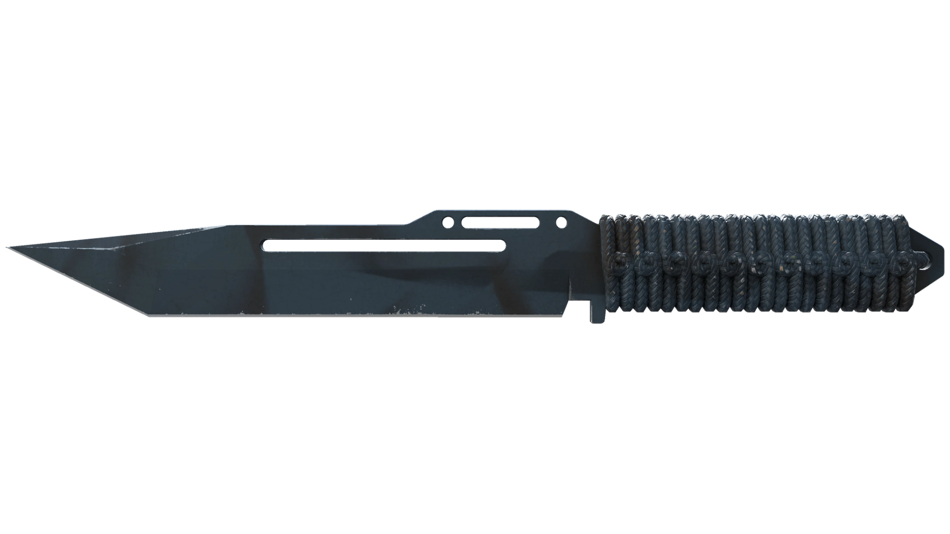 ★ Paracord Knife | Night Stripe (Field-Tested)