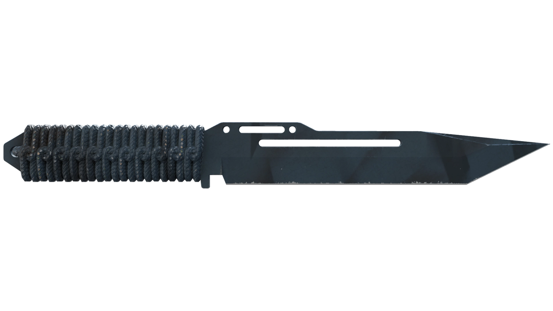★ Paracord Knife | Night Stripe (Field-Tested)