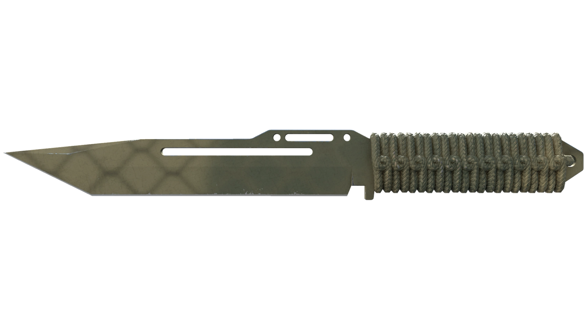 ★ Paracord Knife | Safari Mesh (Field-Tested)