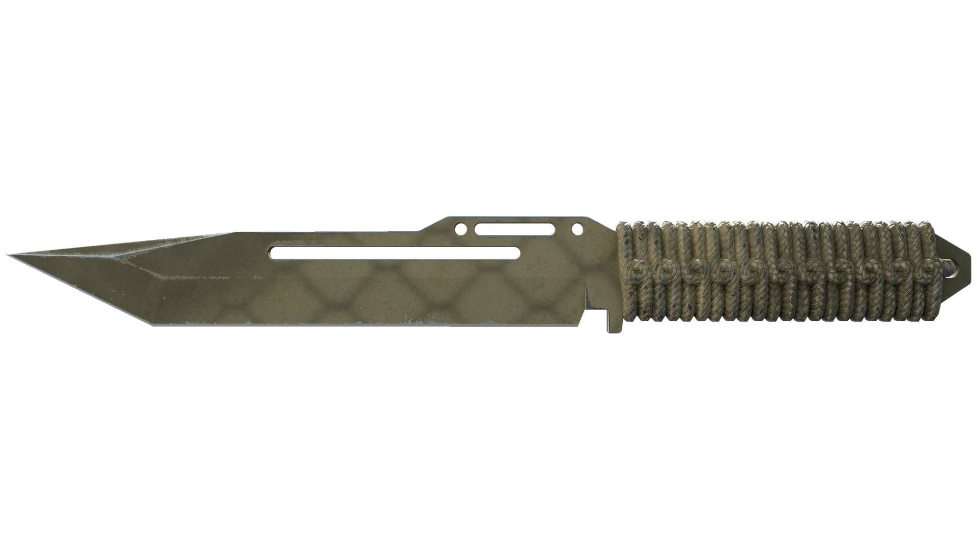★ Paracord Knife | Safari Mesh (Field-Tested)