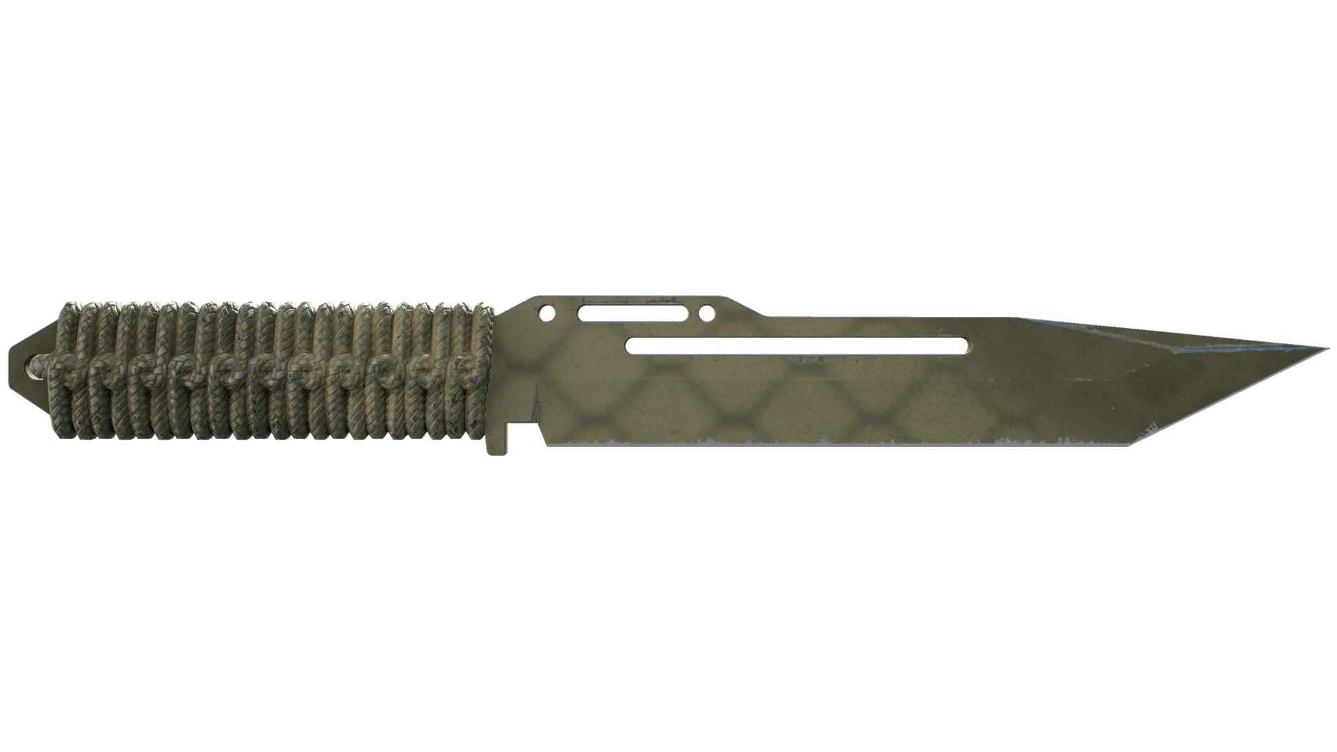 ★ Paracord Knife | Safari Mesh (Field-Tested)