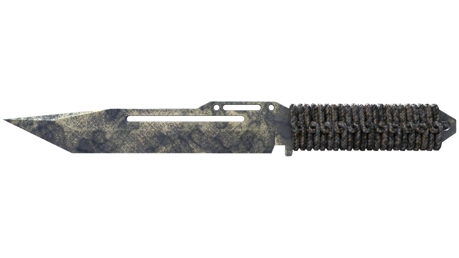 ★ Paracord Knife | Stained (Battle-Scarred)