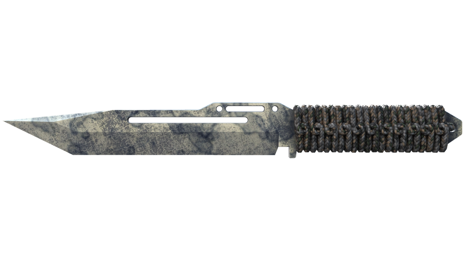 ★ Paracord Knife | Stained (Battle-Scarred)