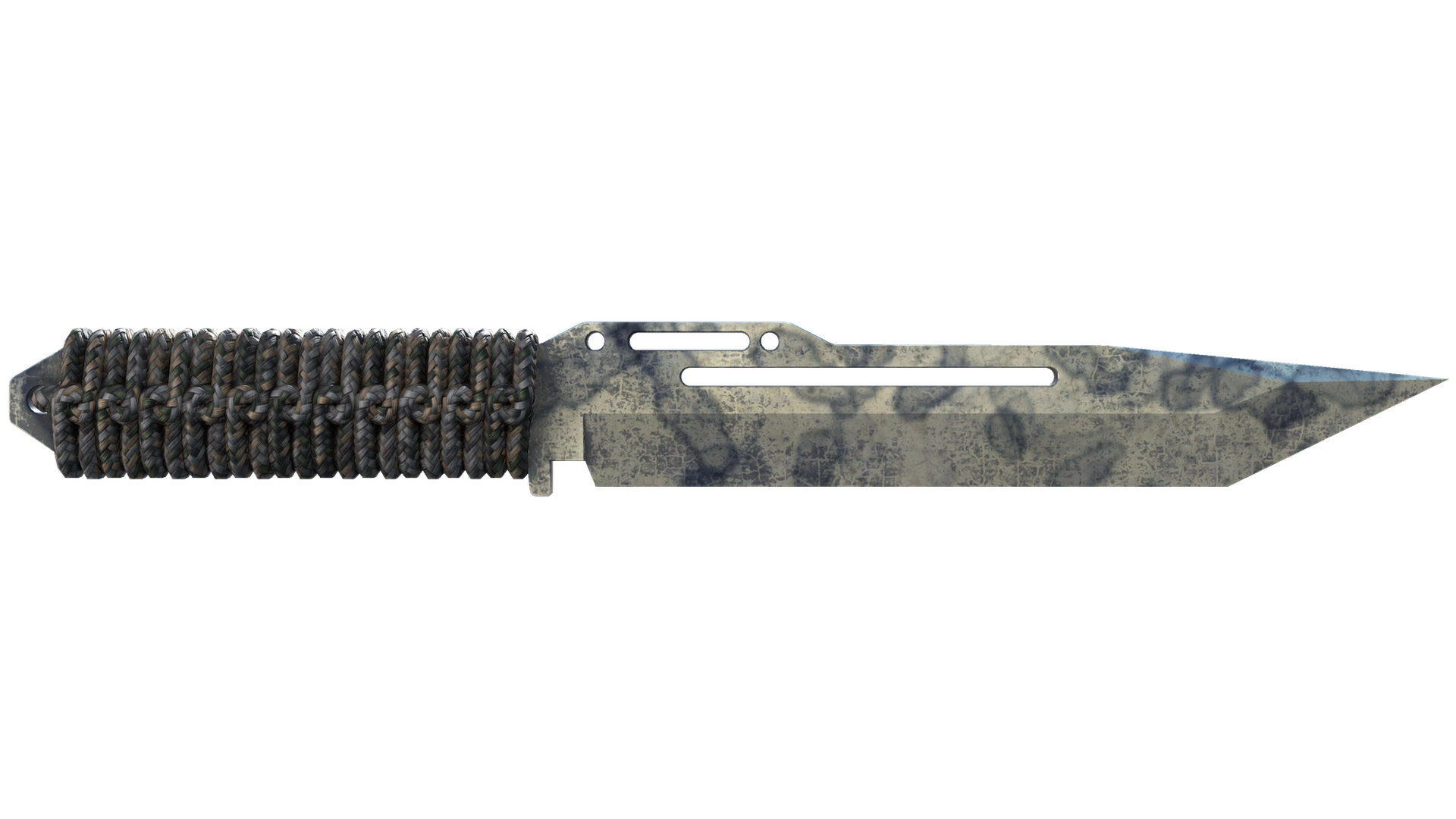 ★ Paracord Knife | Stained (Battle-Scarred)