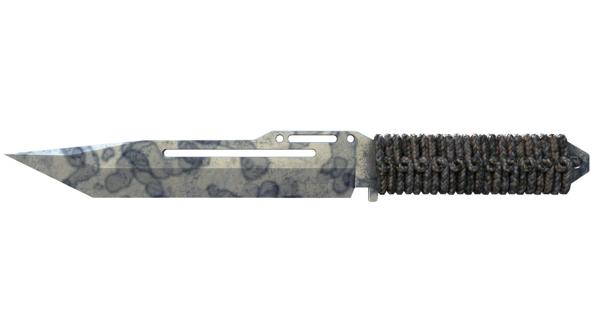 ★ Paracord Knife | Stained (Field-Tested)