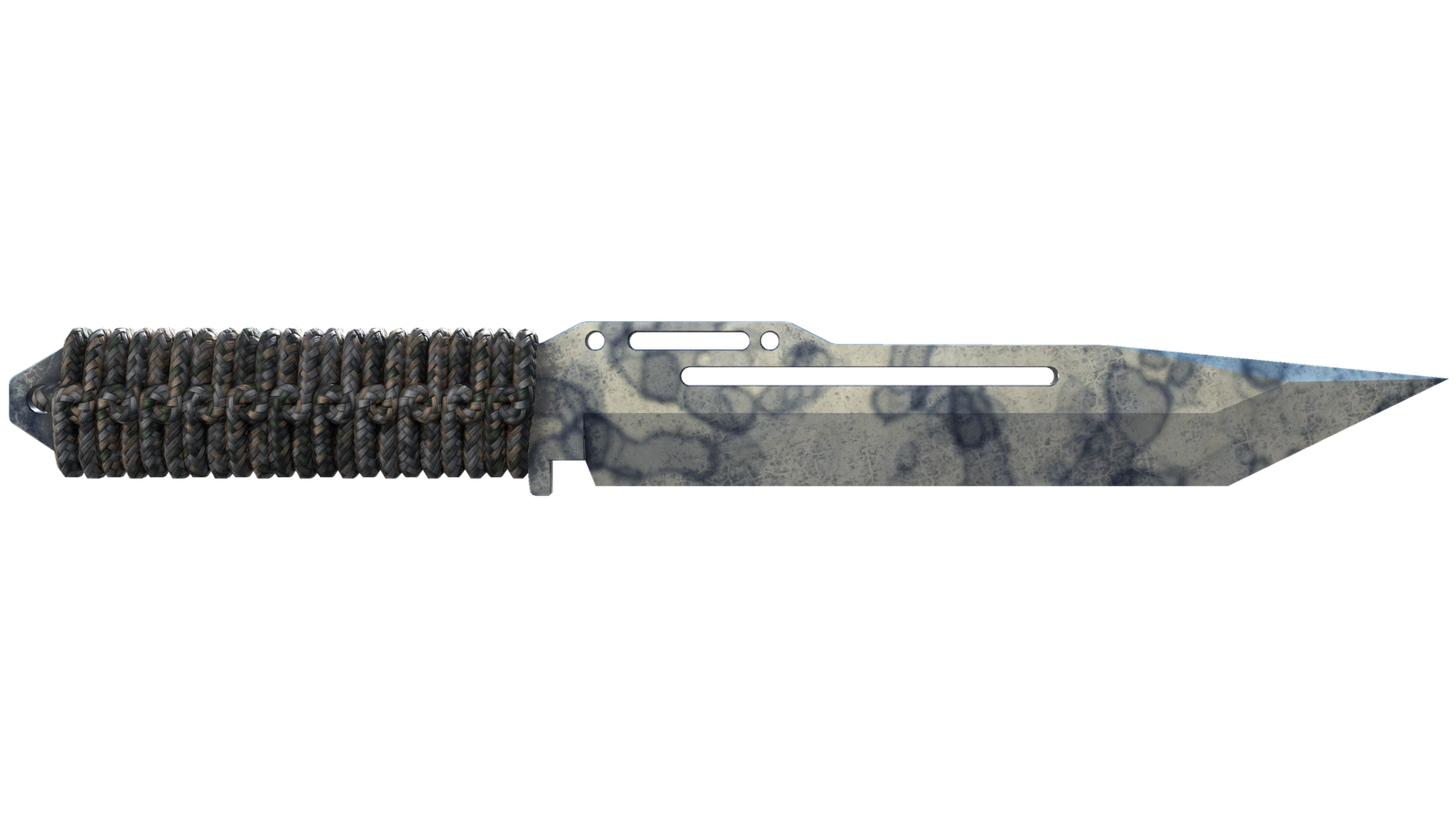 ★ Paracord Knife | Stained (Field-Tested)
