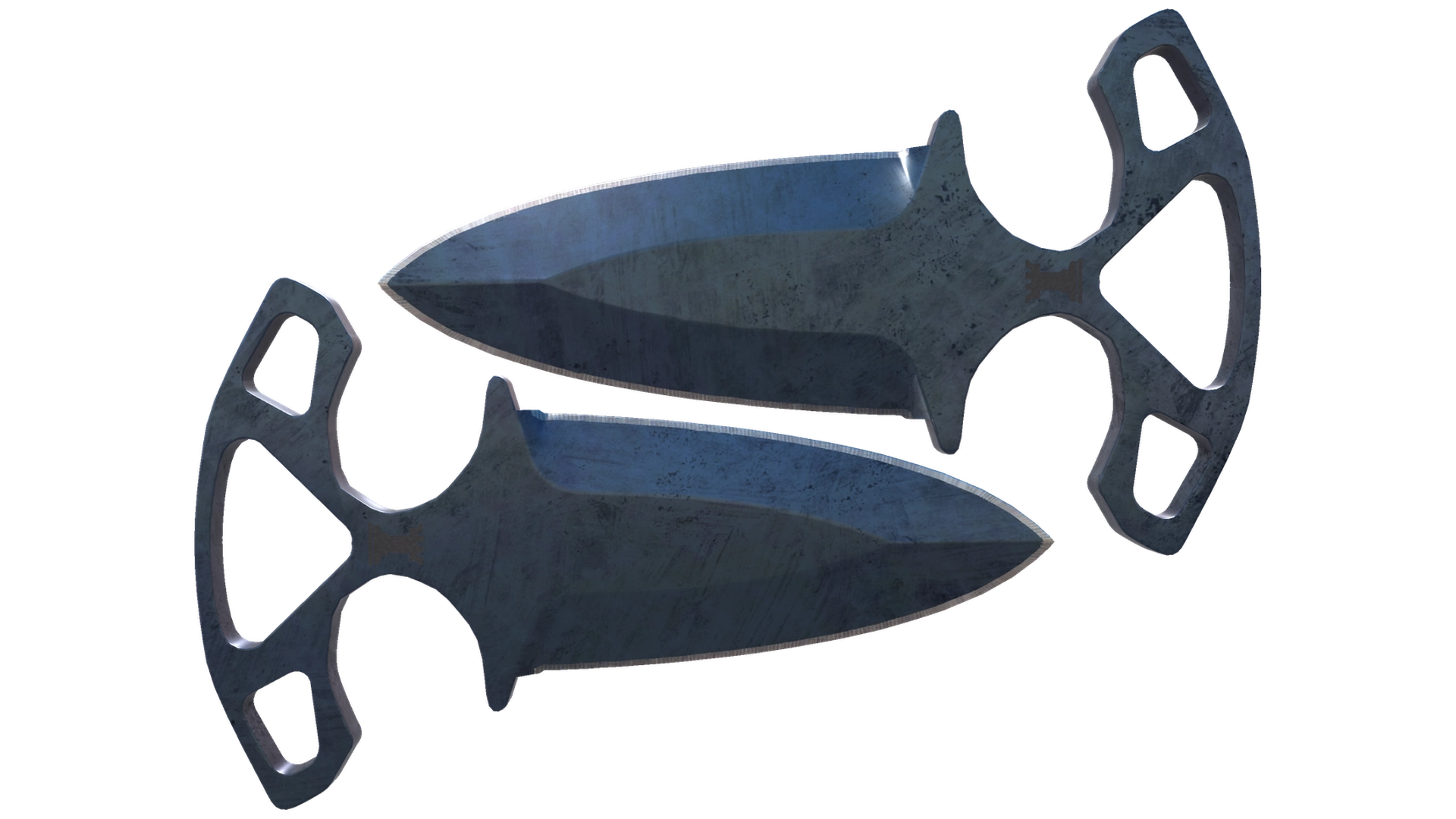 ★ Shadow Daggers | Blue Steel (Minimal Wear)