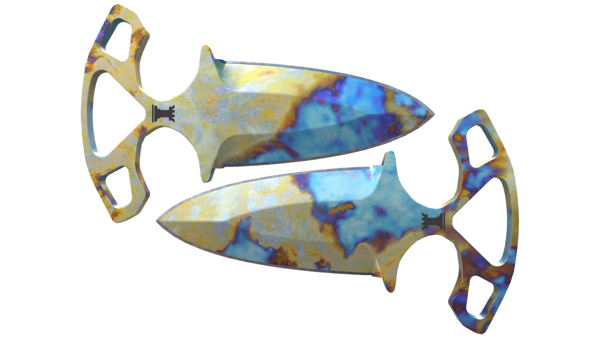 ★ Shadow Daggers | Case Hardened (Minimal Wear)
