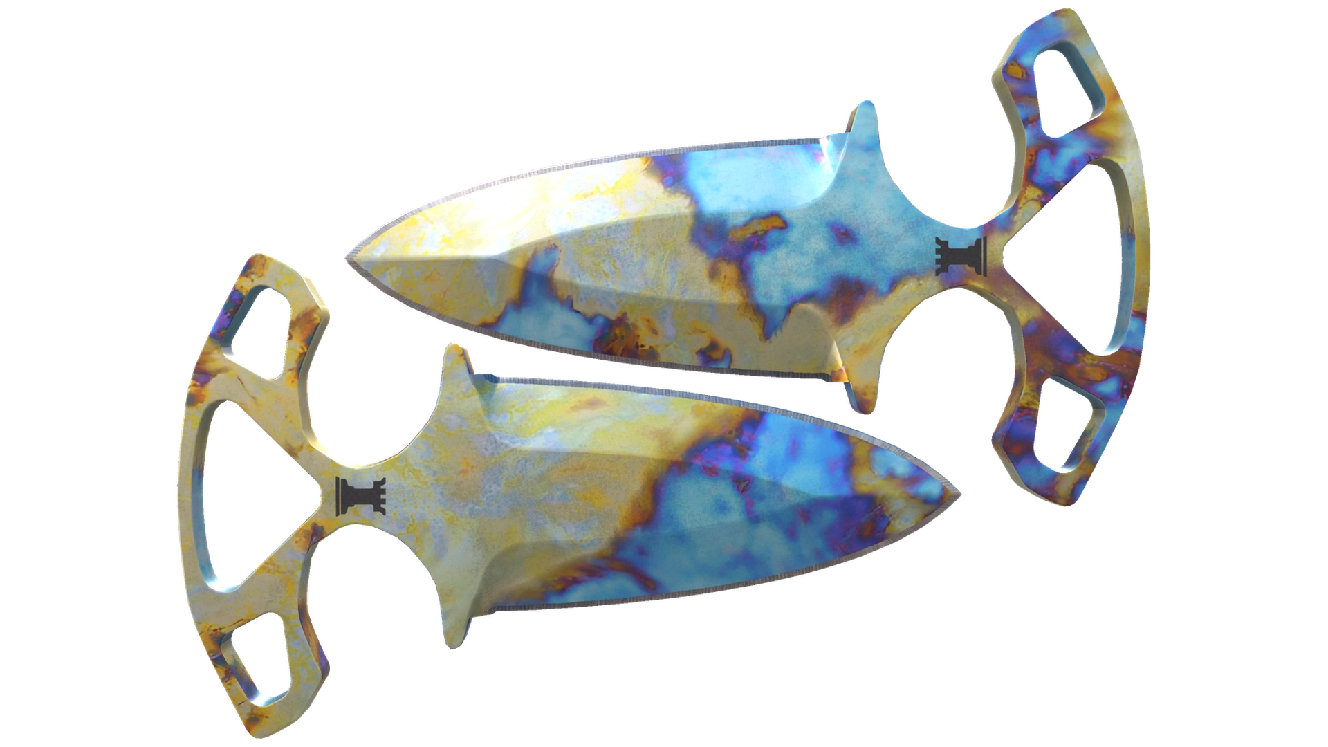 ★ Shadow Daggers | Case Hardened (Minimal Wear)