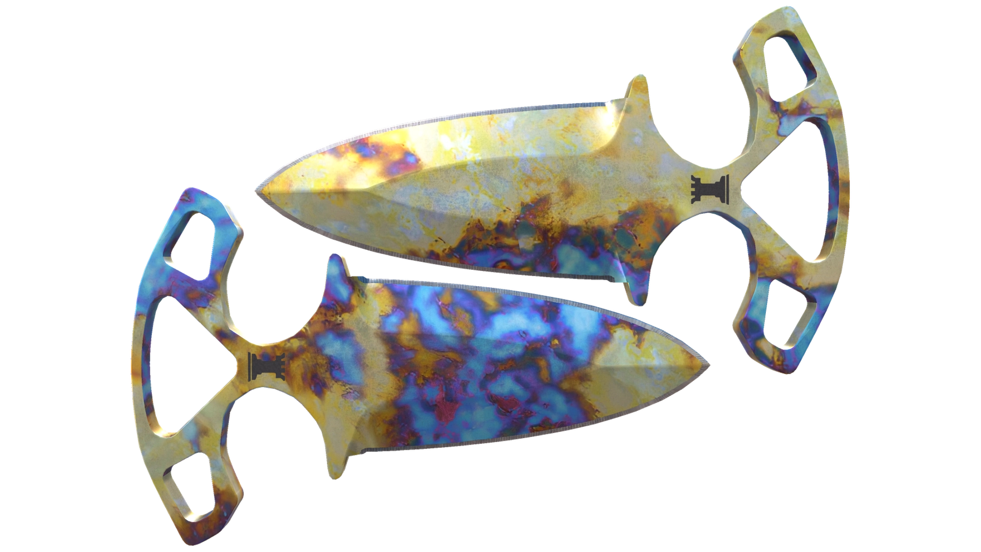 ★ Shadow Daggers | Case Hardened (Minimal Wear)