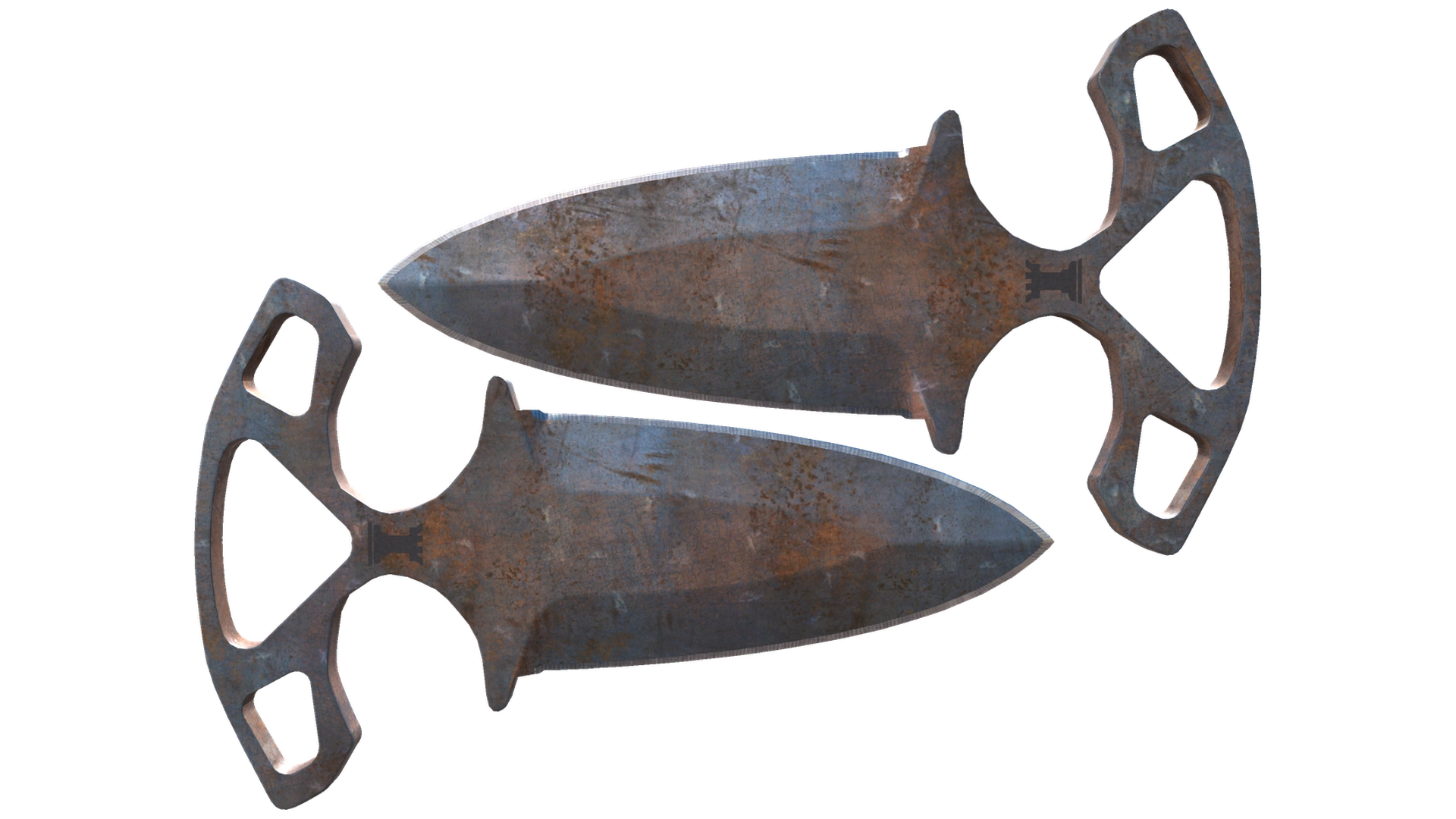 ★ Shadow Daggers | Rust Coat (Well-Worn)